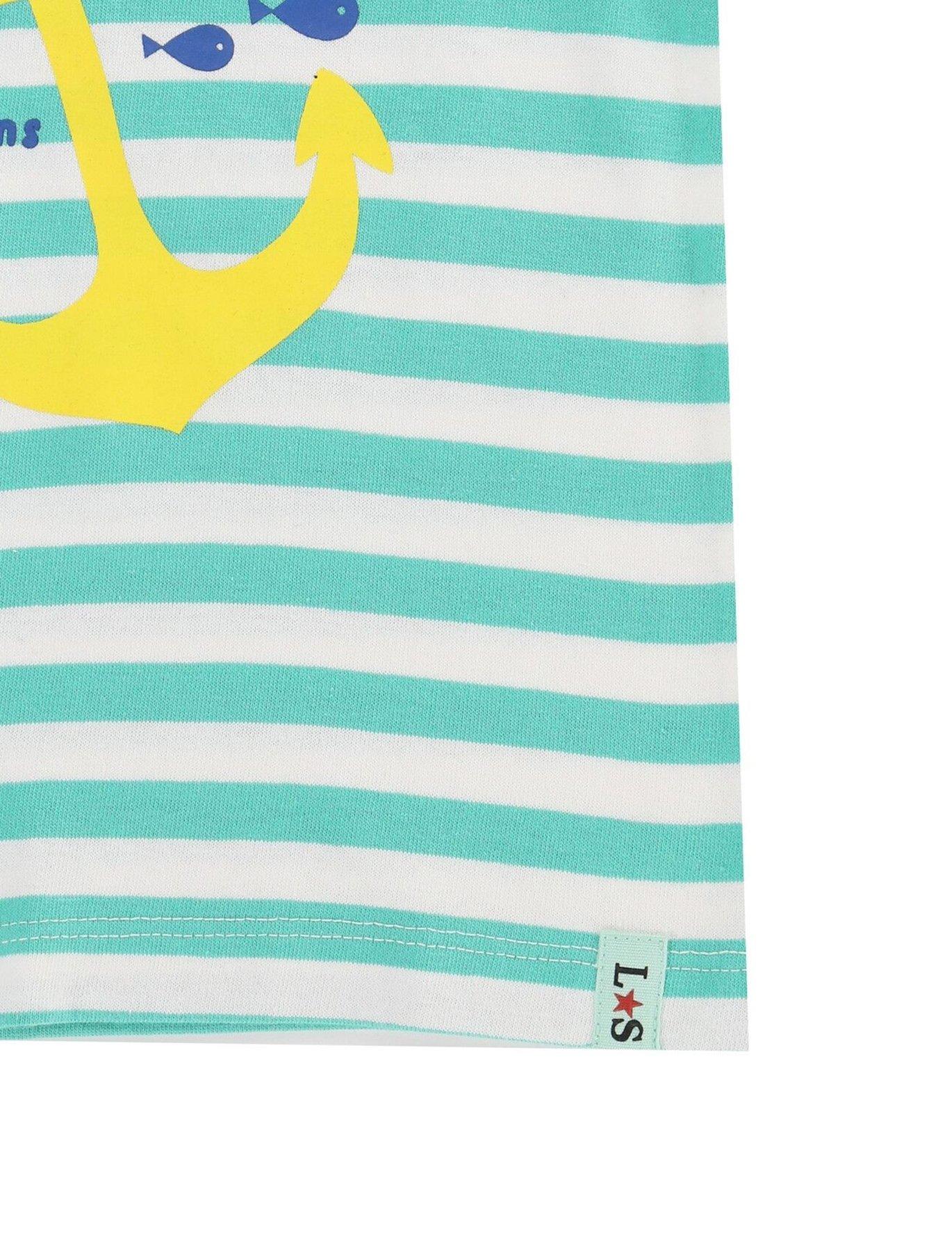 Image 3 of 4 of Lilly + Sid Boys Sail The Seas T-shirt - Multi