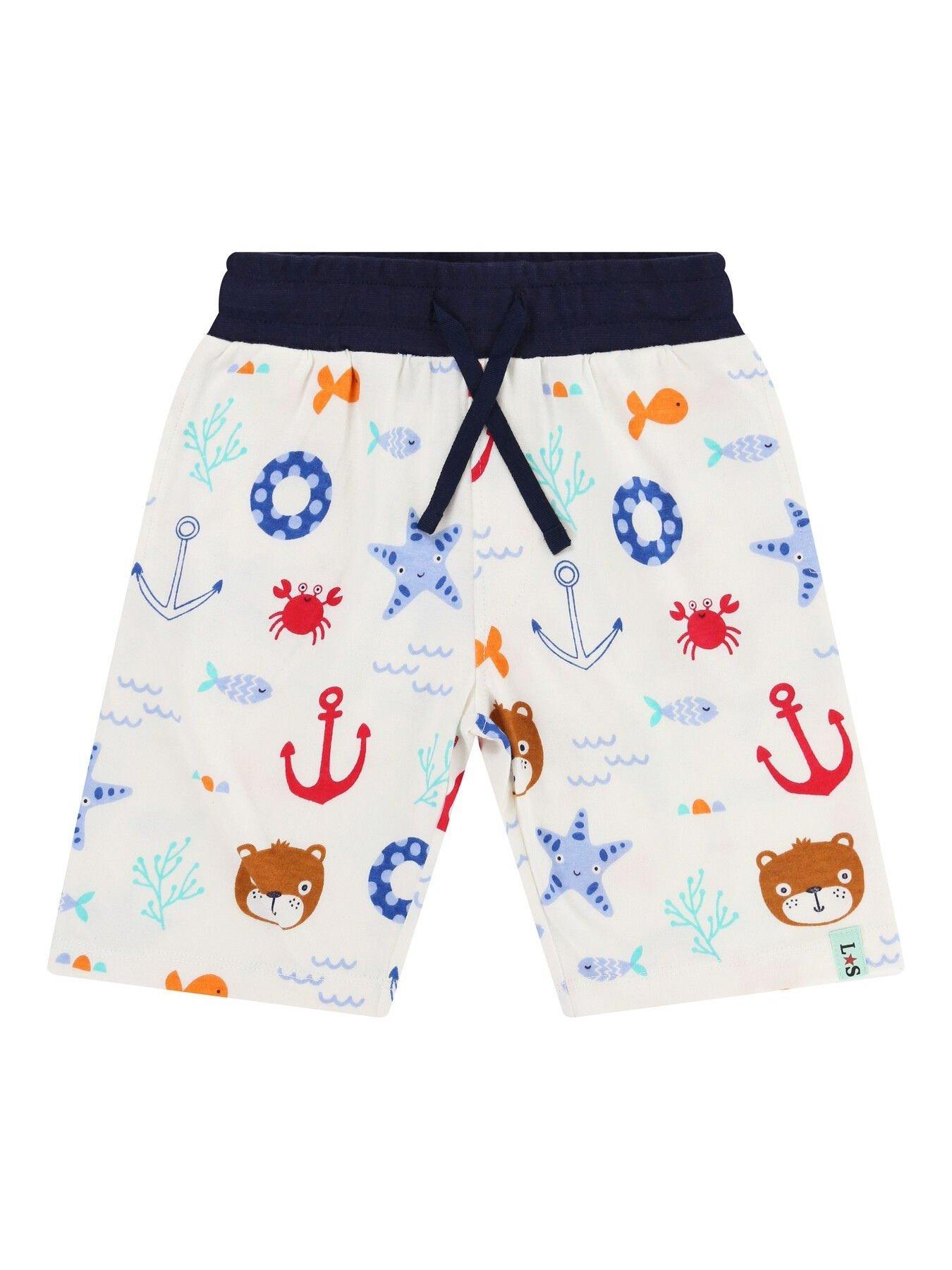 Image 2 of 5 of Lilly + Sid Boys 2 Pack Shorts - Multi