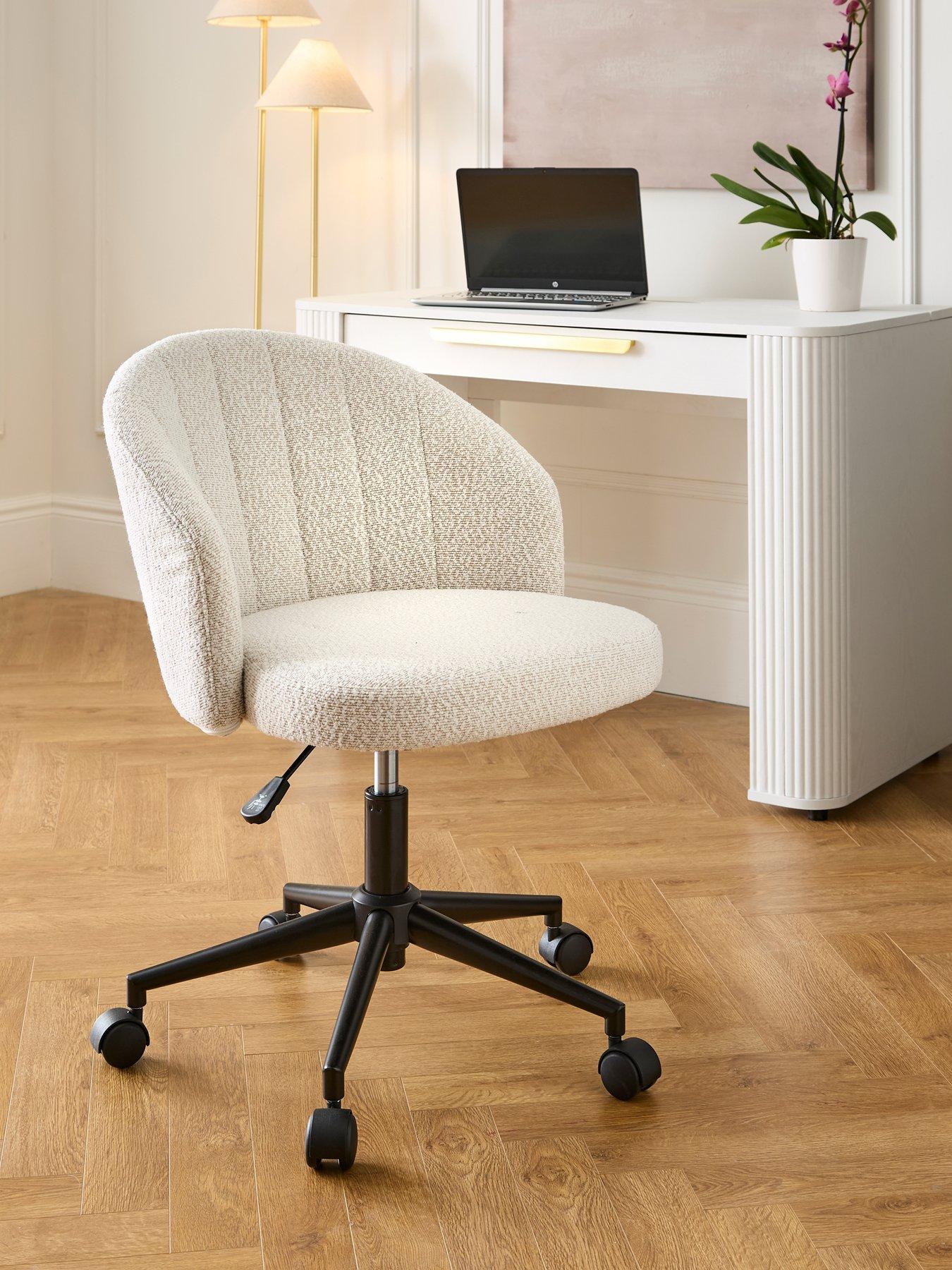 The Very Collection Tallis Office Chair - Cream - FSC® Certified