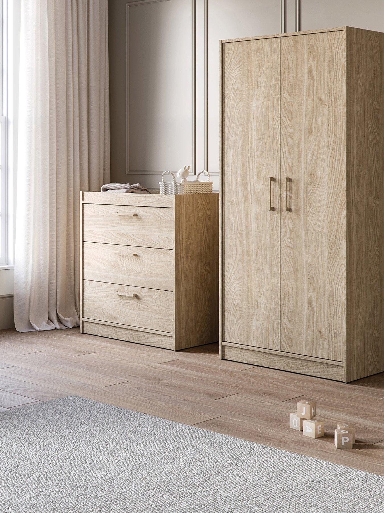 Silver Cross Geneva 2 piece set (Dresser and Wardrobe)