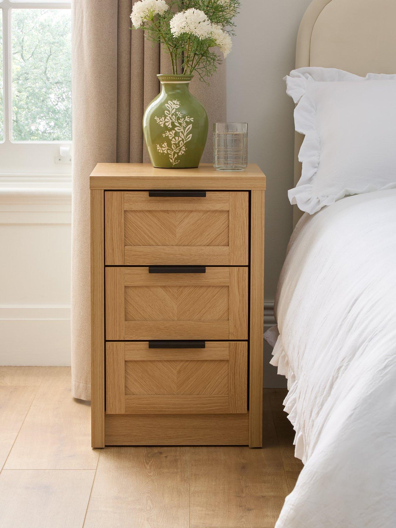 undefined Chevry 3 Drawer Bedside
