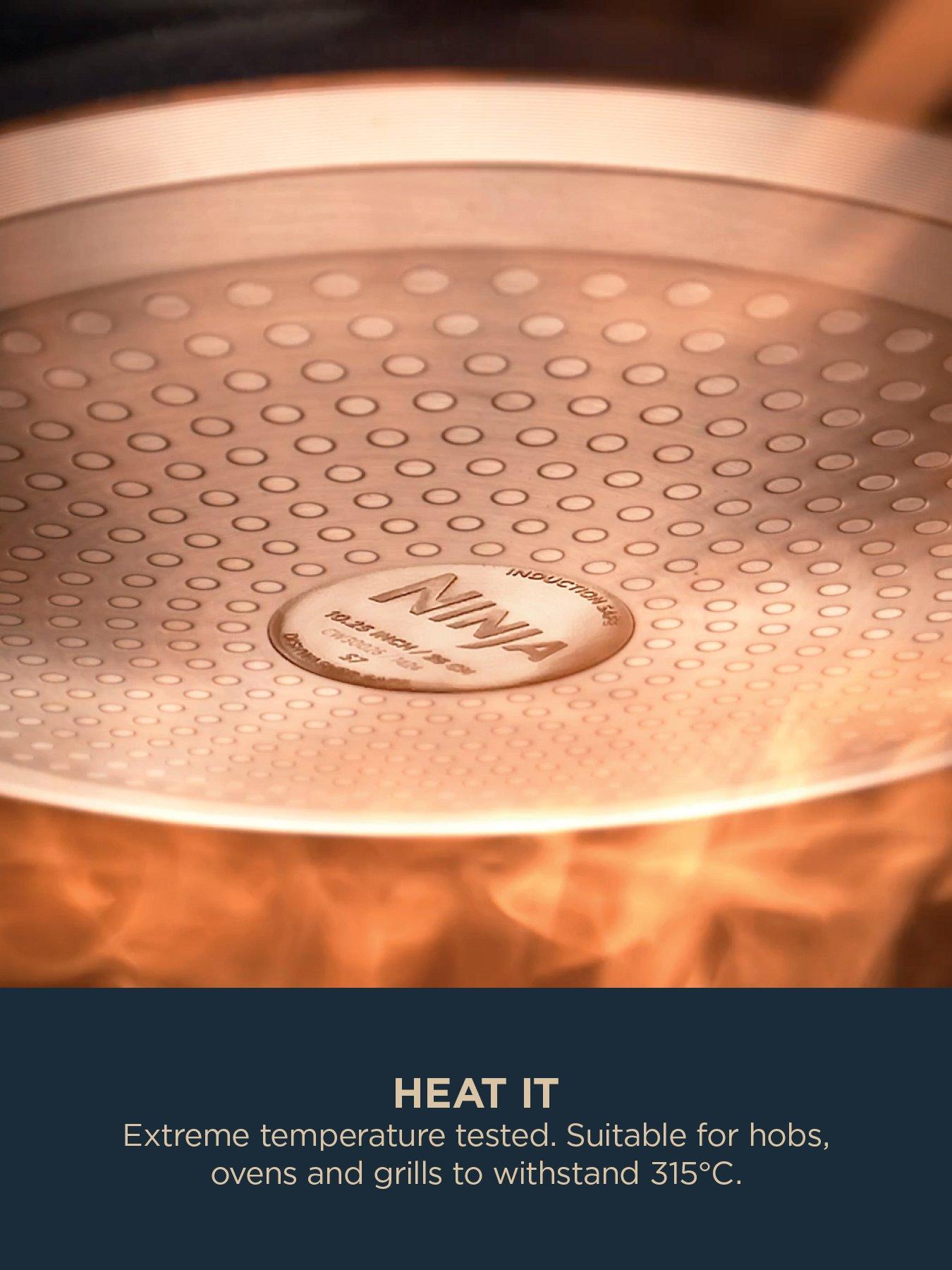 Image 4 of 7 of NINJA Zerostick Ceramic Pro 24cm Fry Pan