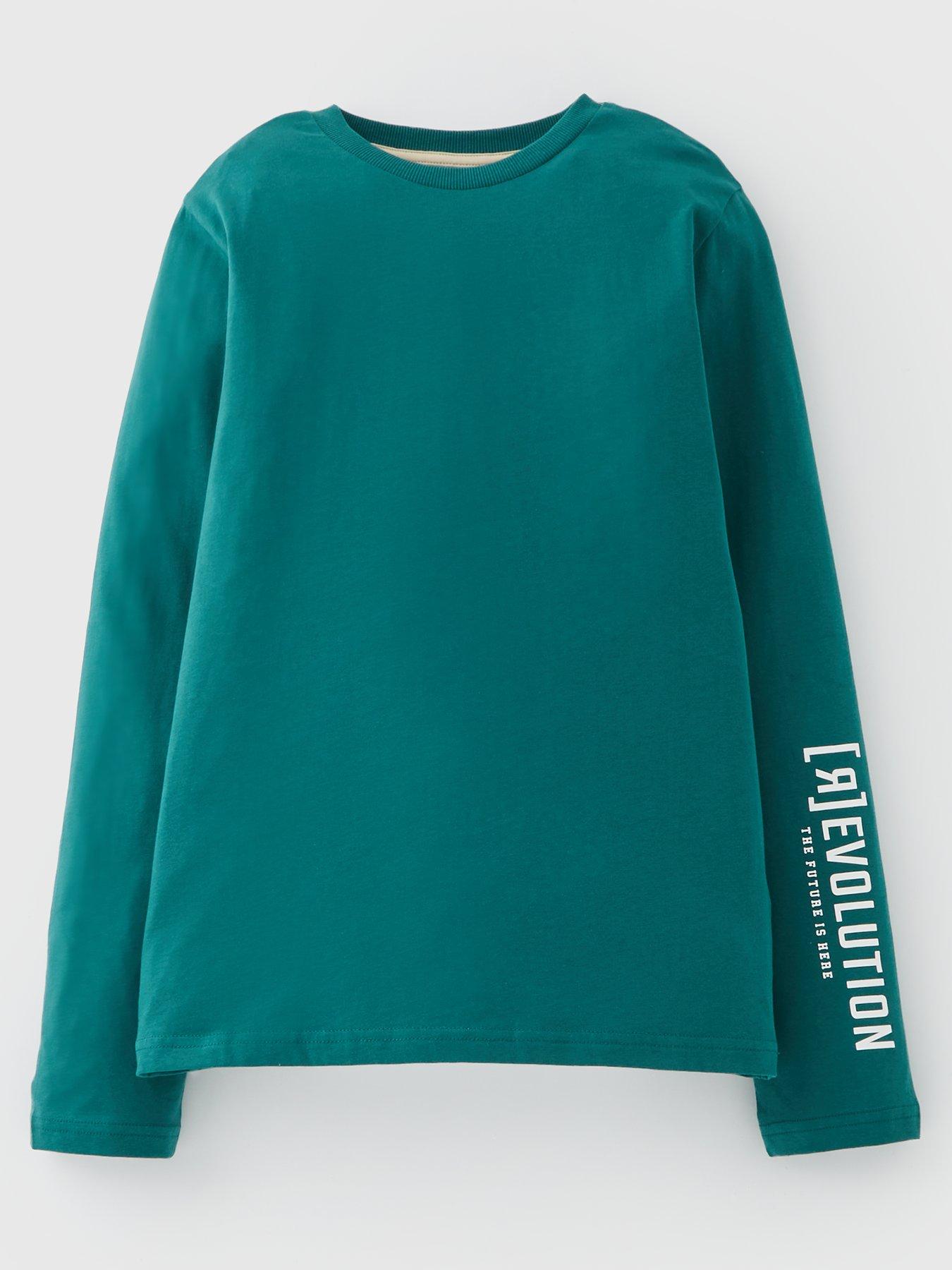 Image 3 of 5 of V by Very 4 Pack Long Sleeve T-shirts - Multi
