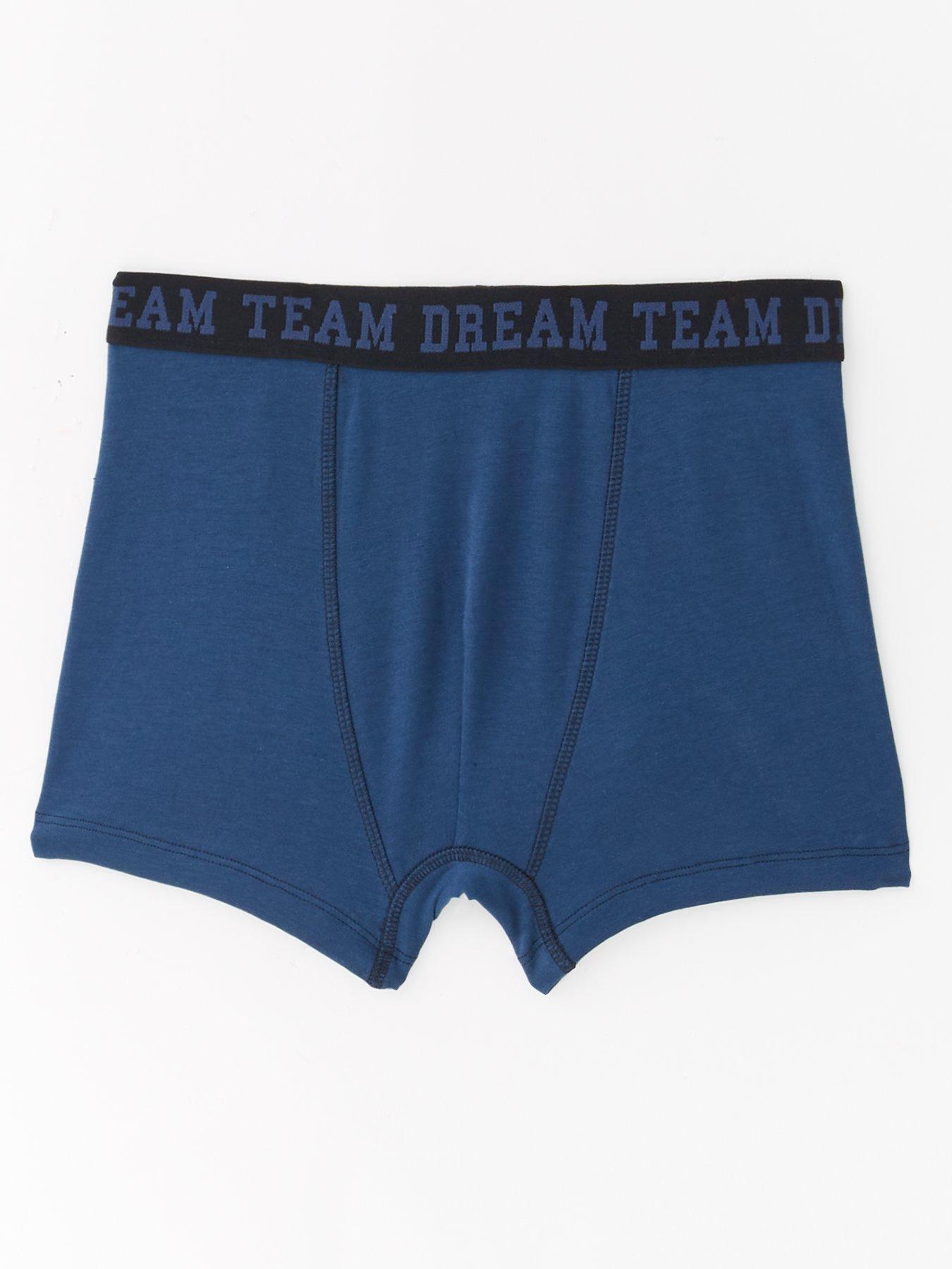 Image 3 of 4 of The Very Collection Boys 7 Pack Detail Waistband Boxers - Multi