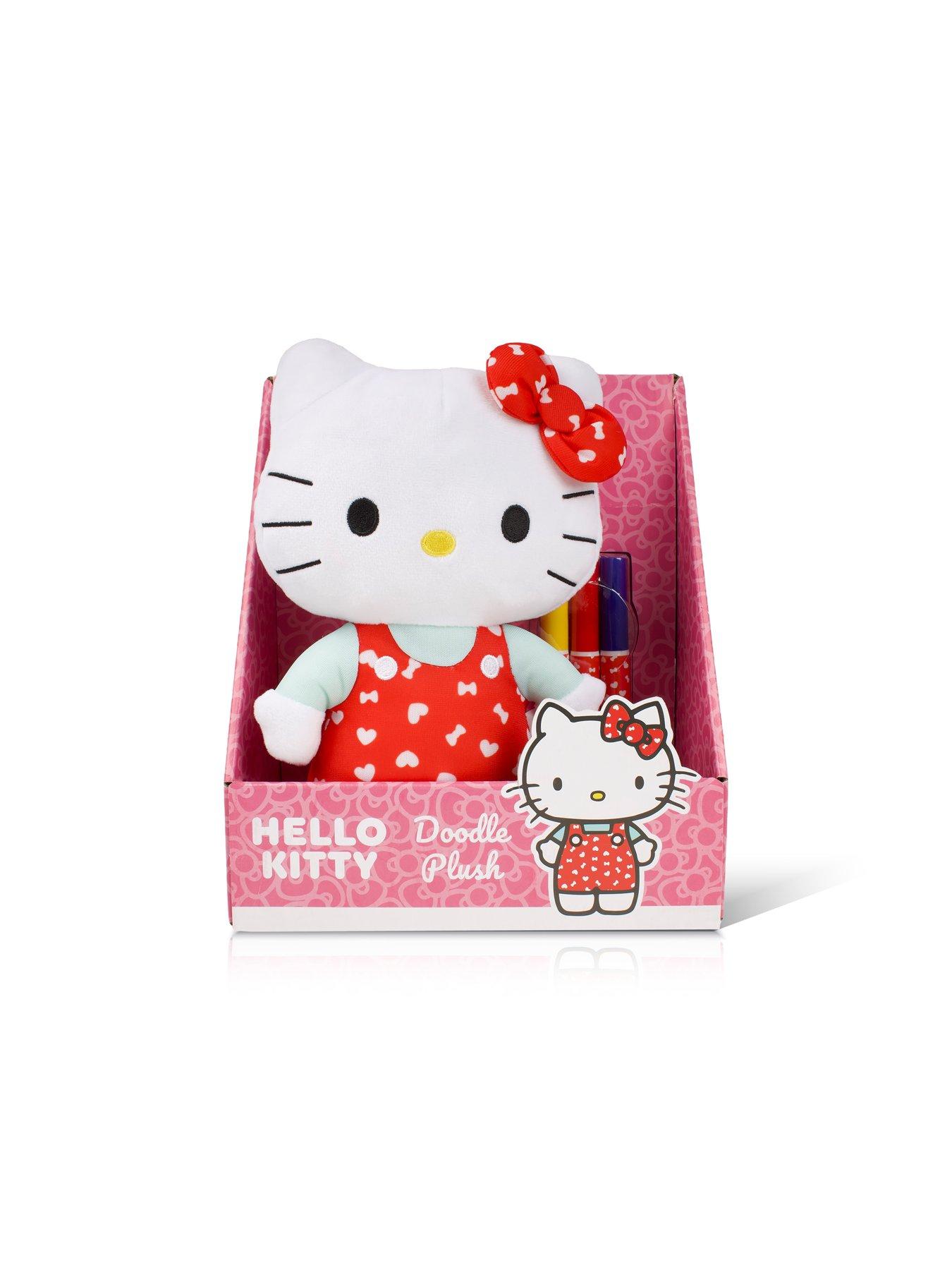 Hello Kitty Scribble Me Doodle Hello Kitty soft toy asst | Very