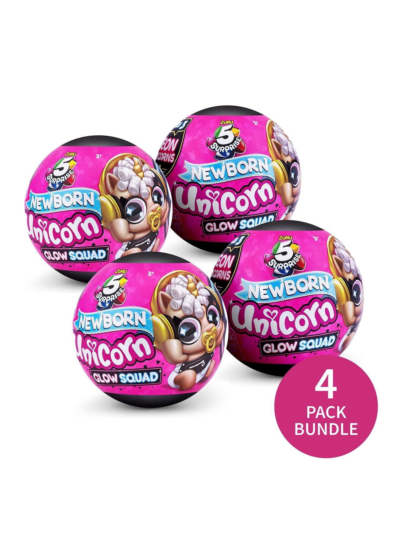 undefined 4 Pack Zuru Unicorn Squad 5 Surprise Bundle
