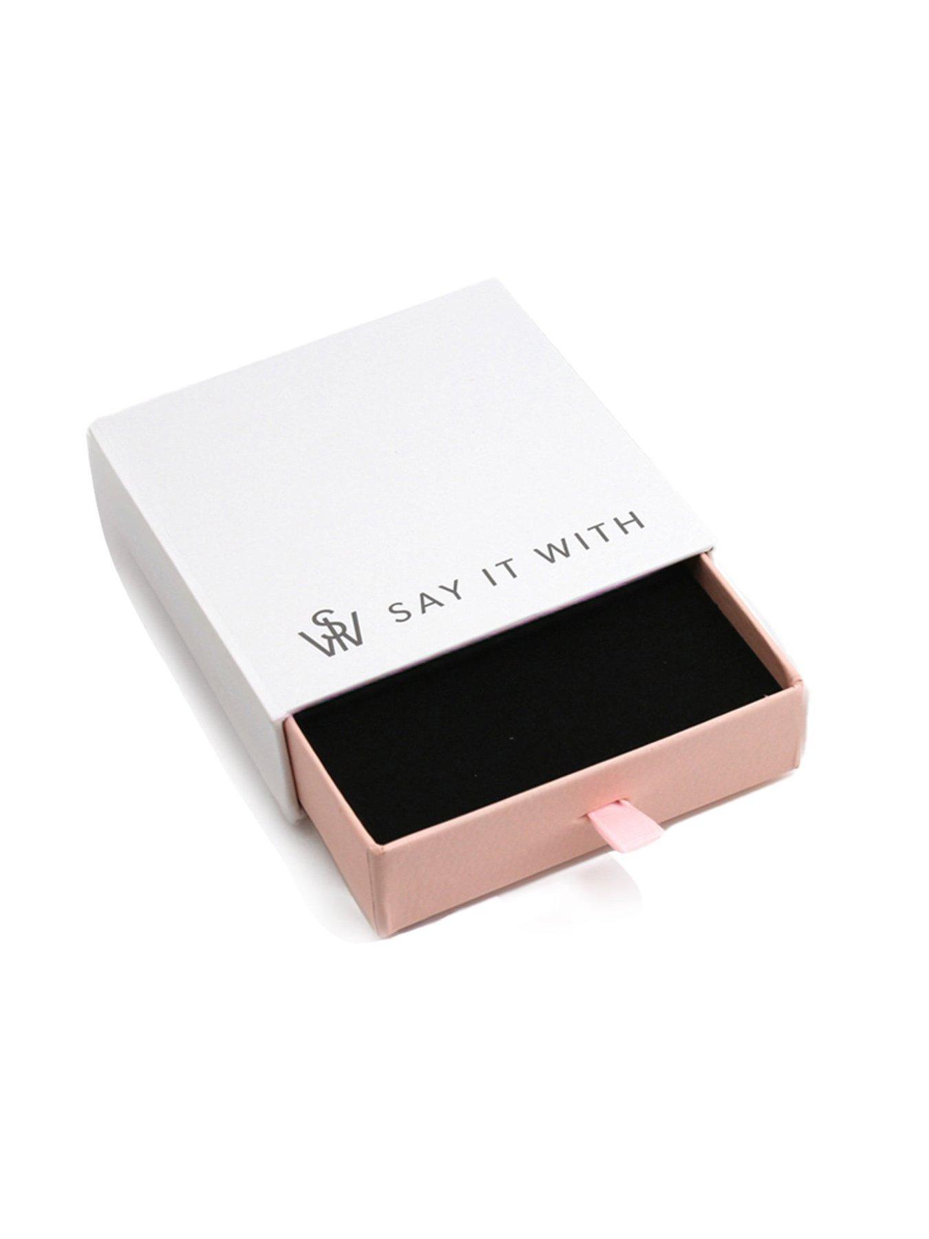 Image 2 of 2 of Say It With Full CZ Stone Bangle - Silver
