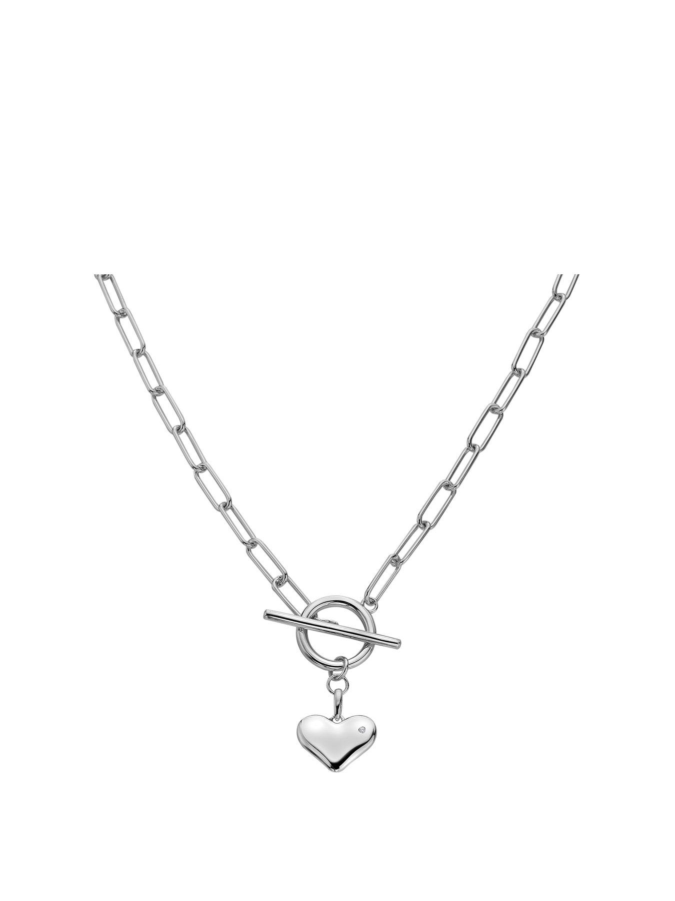 undefined Linked Heart Necklace