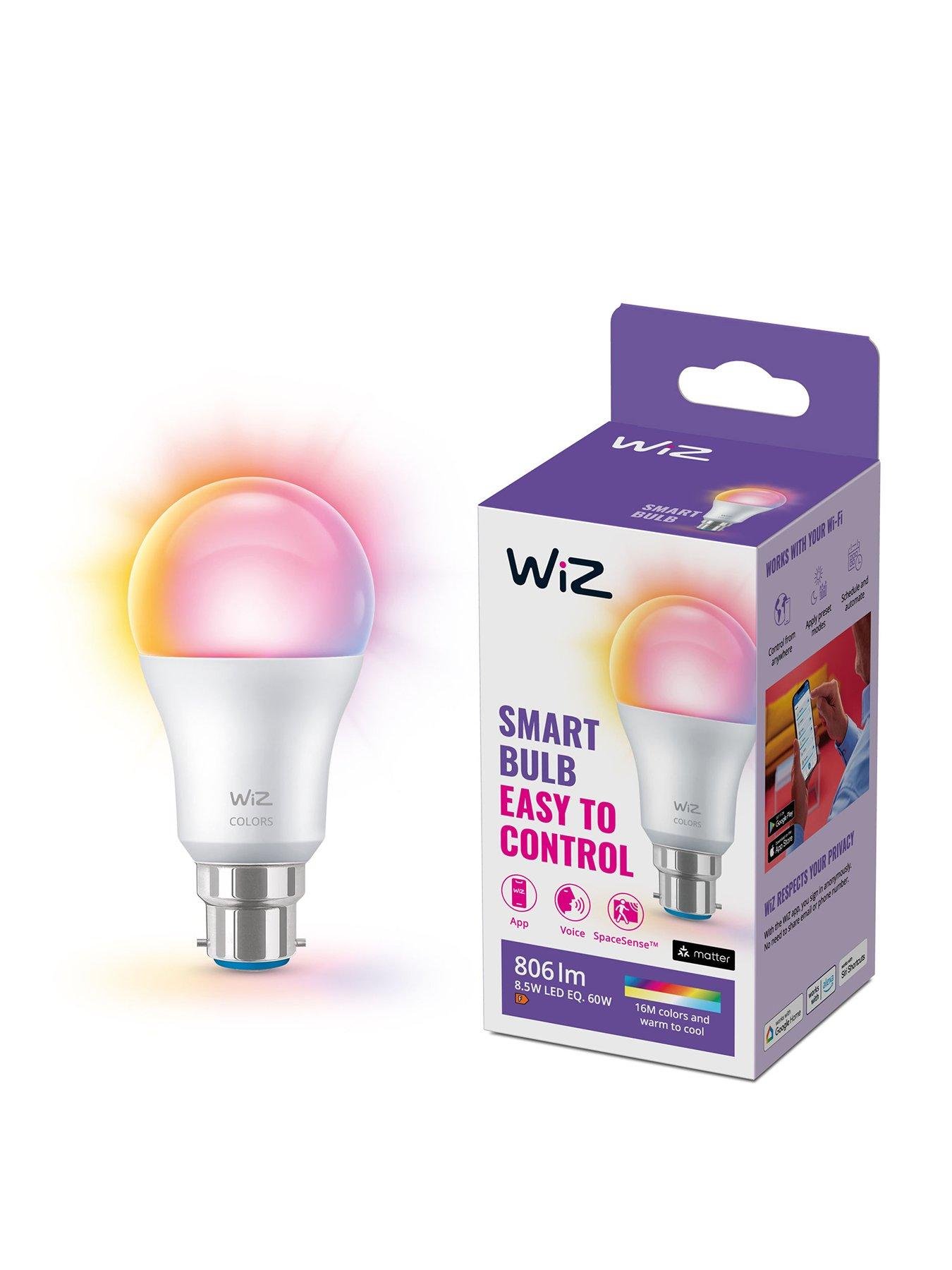 philips-wiz-wiz-a60-b22-colour-smart-light-bulb