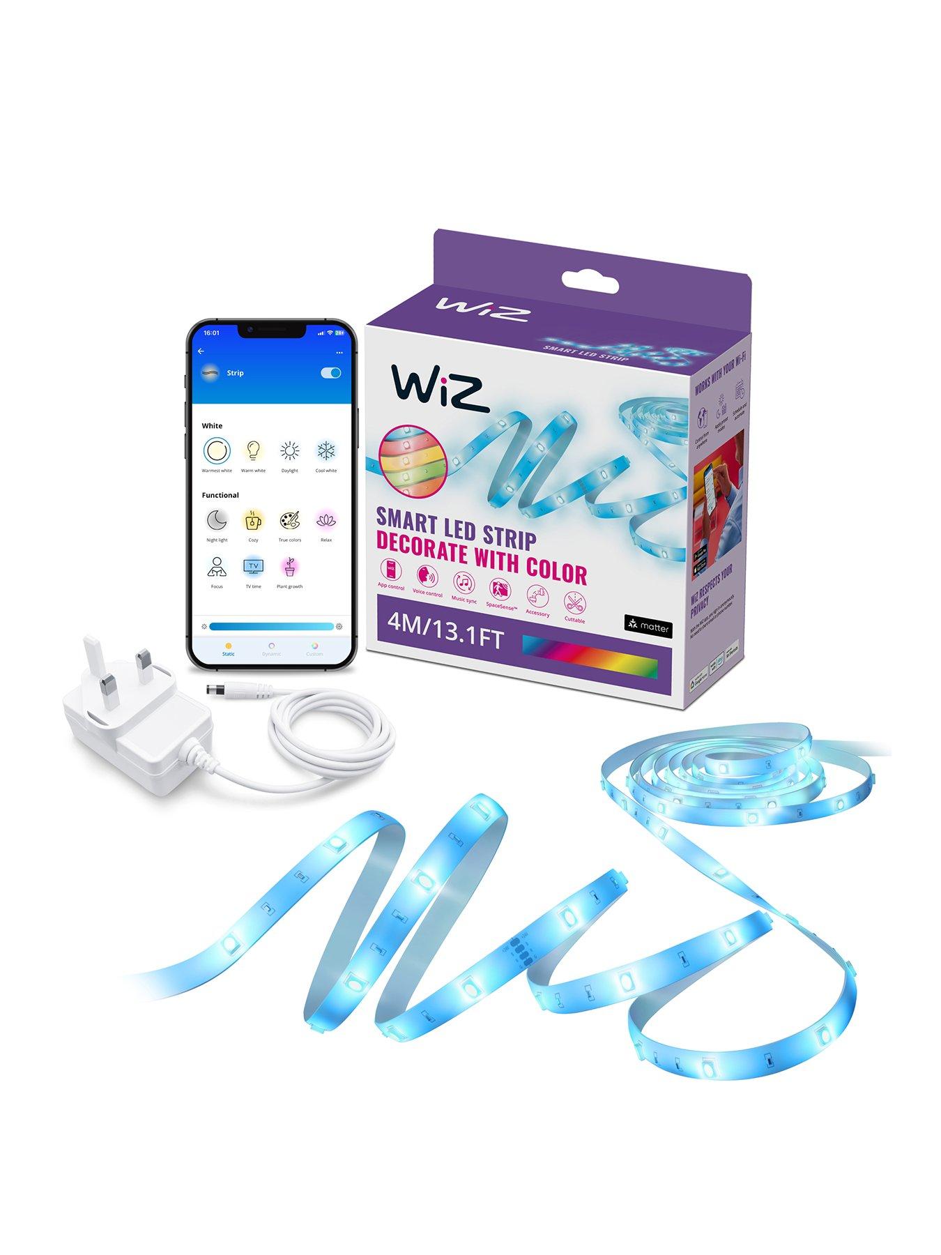 undefined WiZ Smart WiFi LED Strip RGB Colour 4m