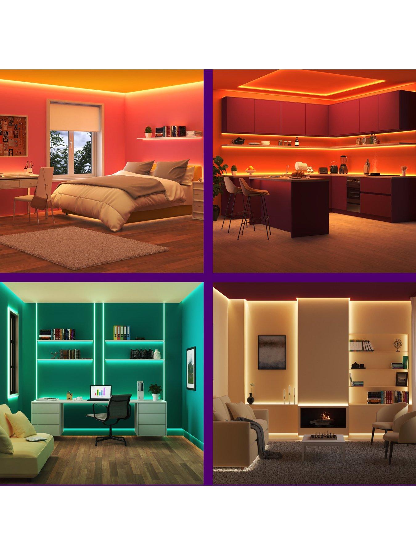 Image 4 of 7 of Philips WiZ WiZ Smart WiFi LED Strip RGB Colour 10m