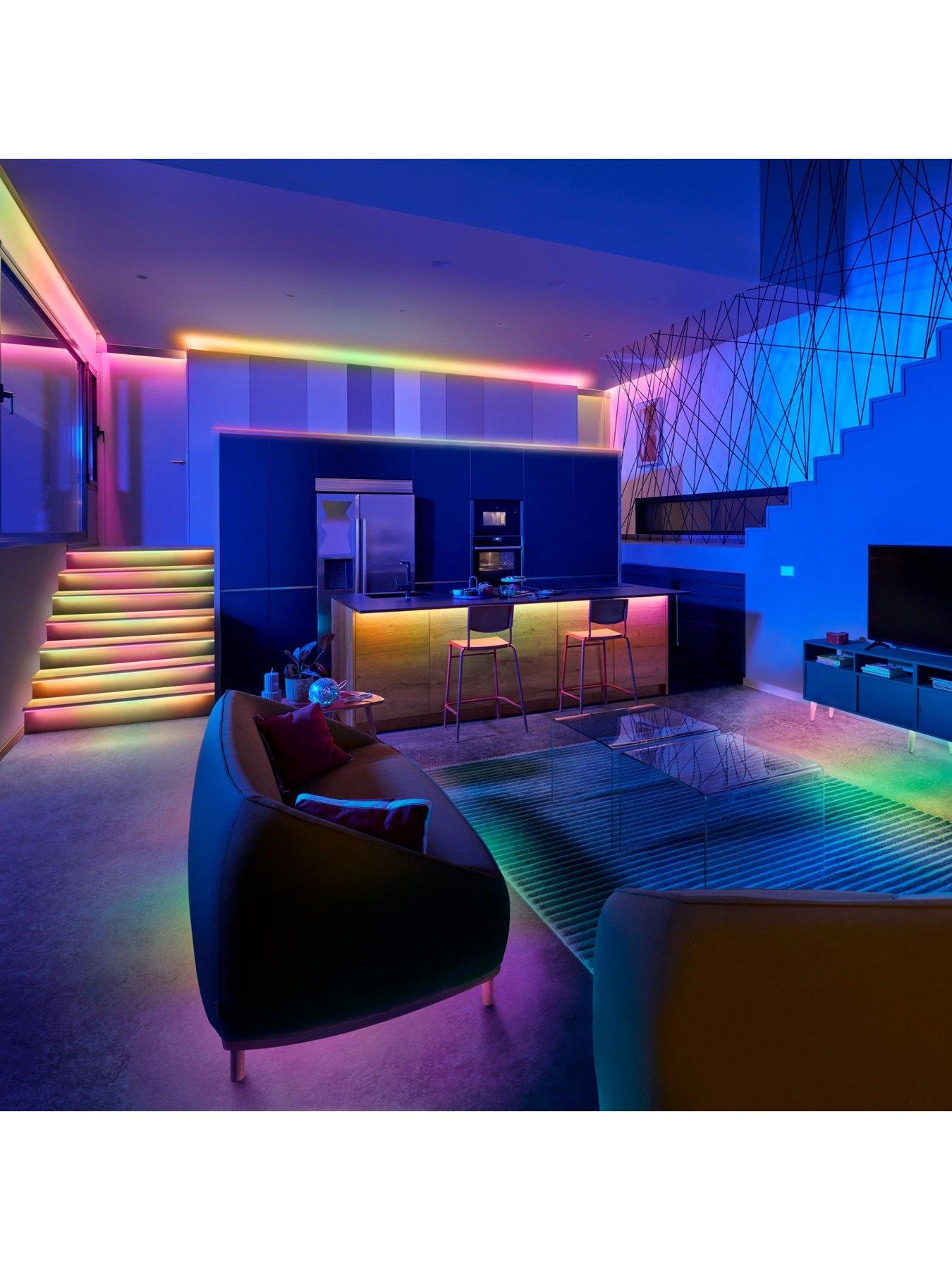 Image 3 of 6 of Philips WiZ WiZ Smart WiFi LED Strip RGB Multi Colour Gradient 10m (5+5)