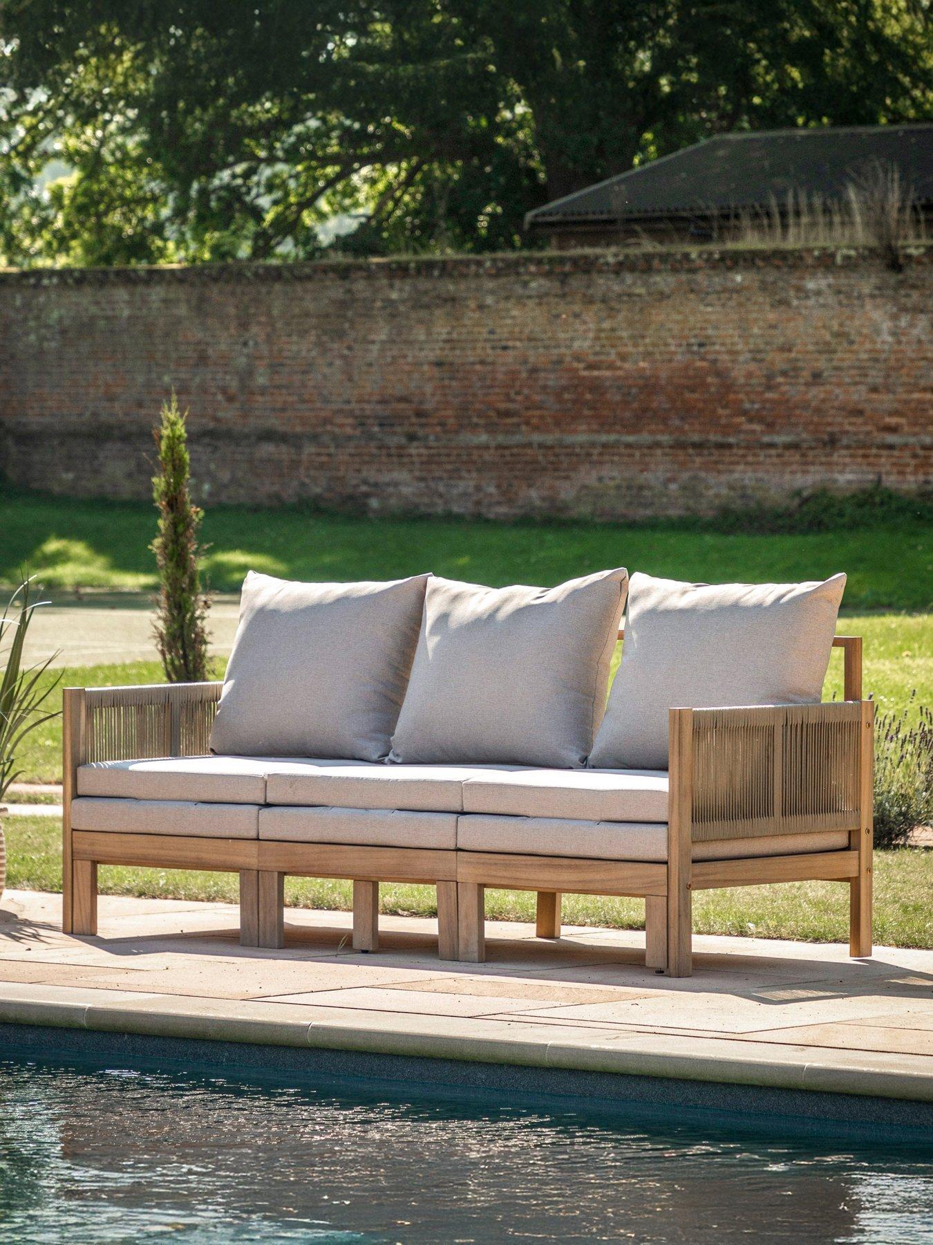 Product photograph of Gallery Paros Pull Out Sofa from very.co.uk