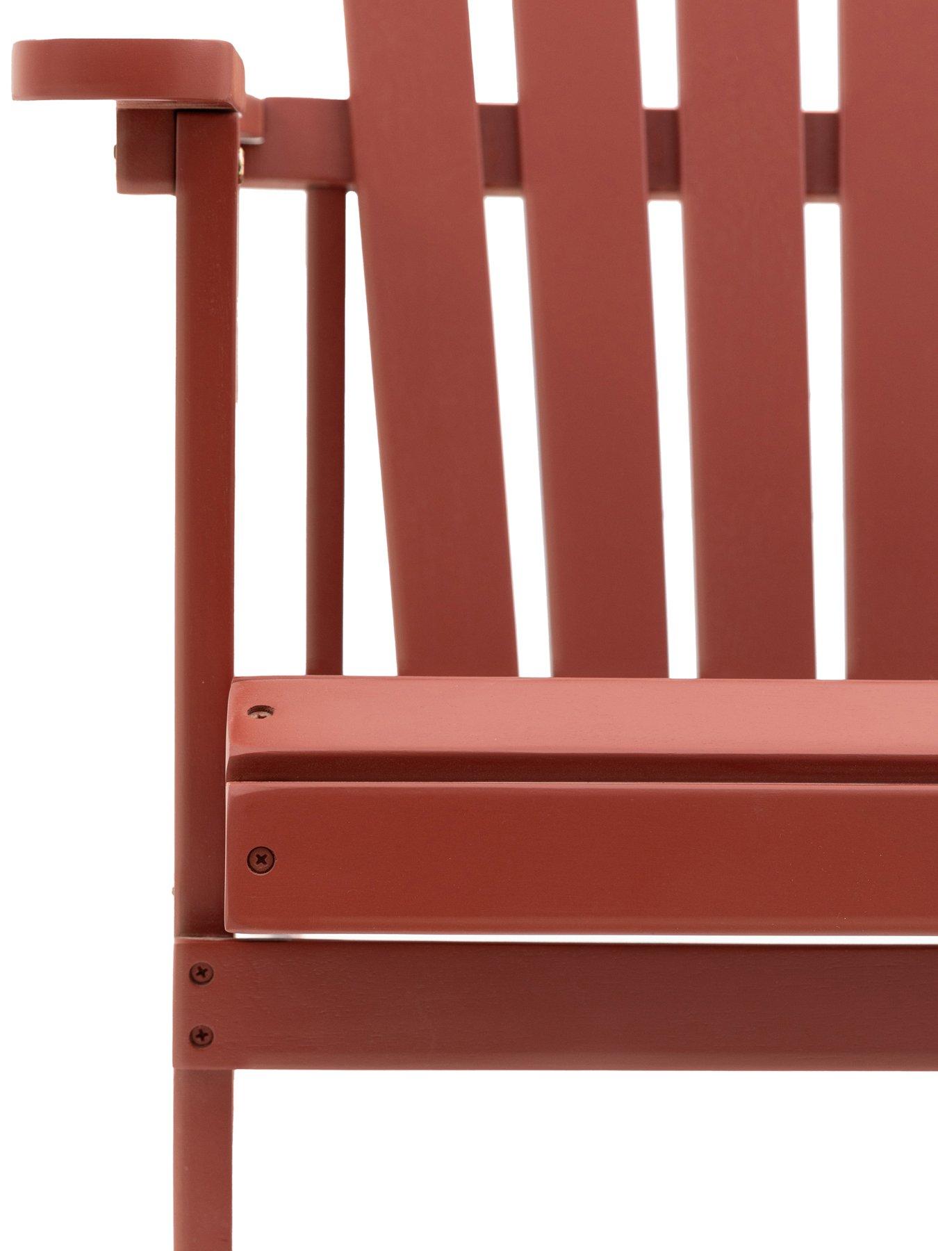 Image 7 of 7 of Gallery Direct Siena Lounge Chair Rust 660x820x850mm