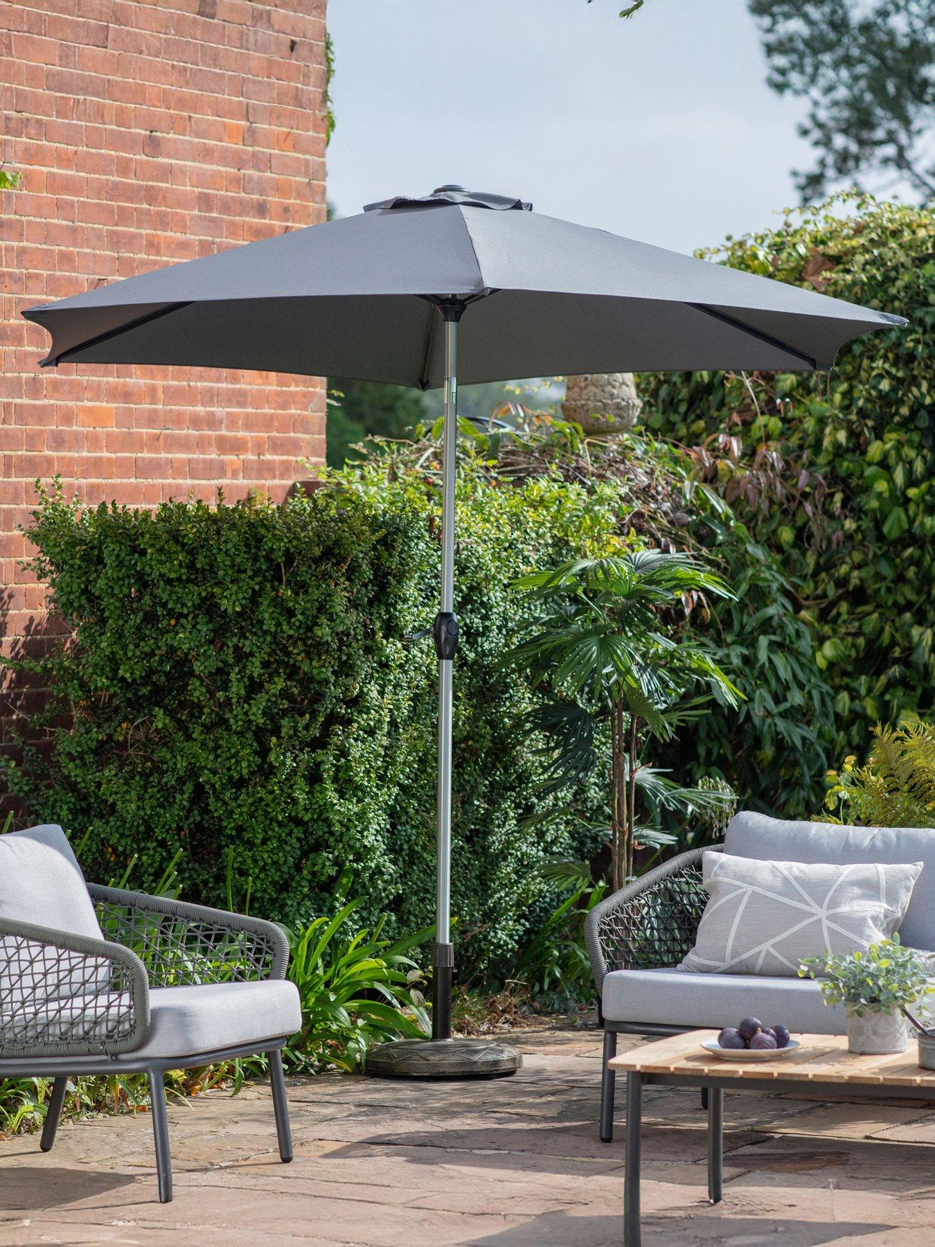 undefined Vazzano 2.7m Parasol Grey