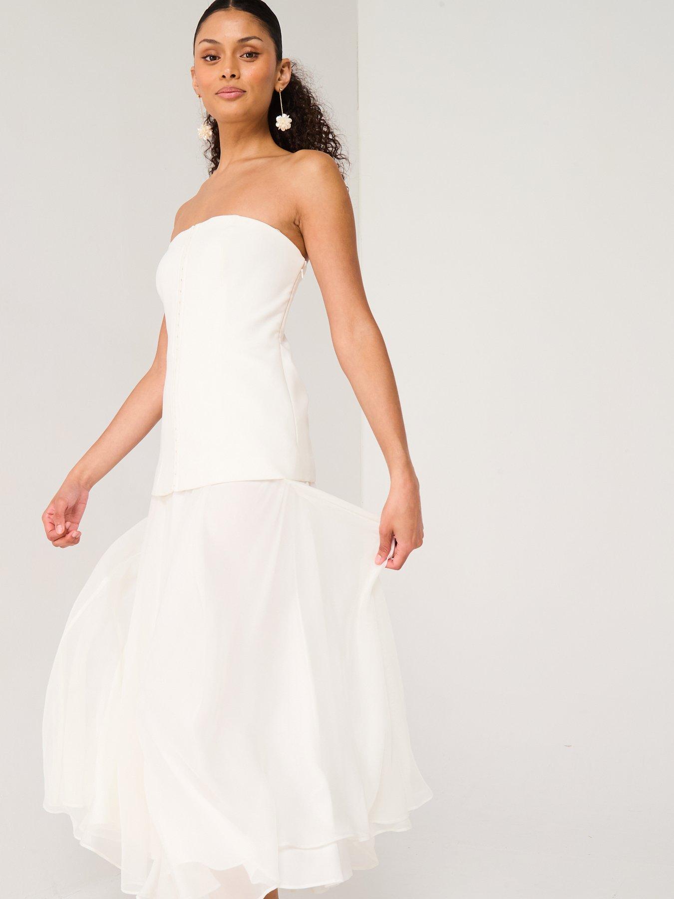 alexis sheer midi dress Forever New Alexis Hook and Eye Sheer Midi Dress