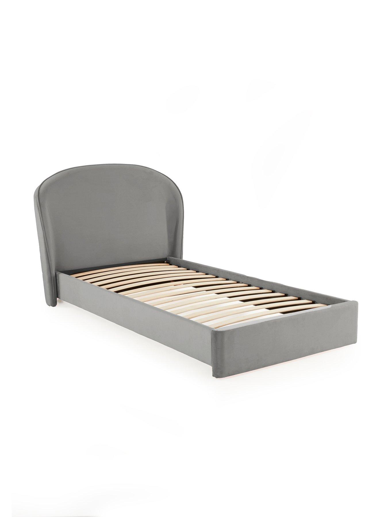 Image 3 of 7 of Very Home Edee Children's Bed with Mattress Options (Buy &amp; SAVE!) - Grey&nbsp;- FSC&reg; Certified