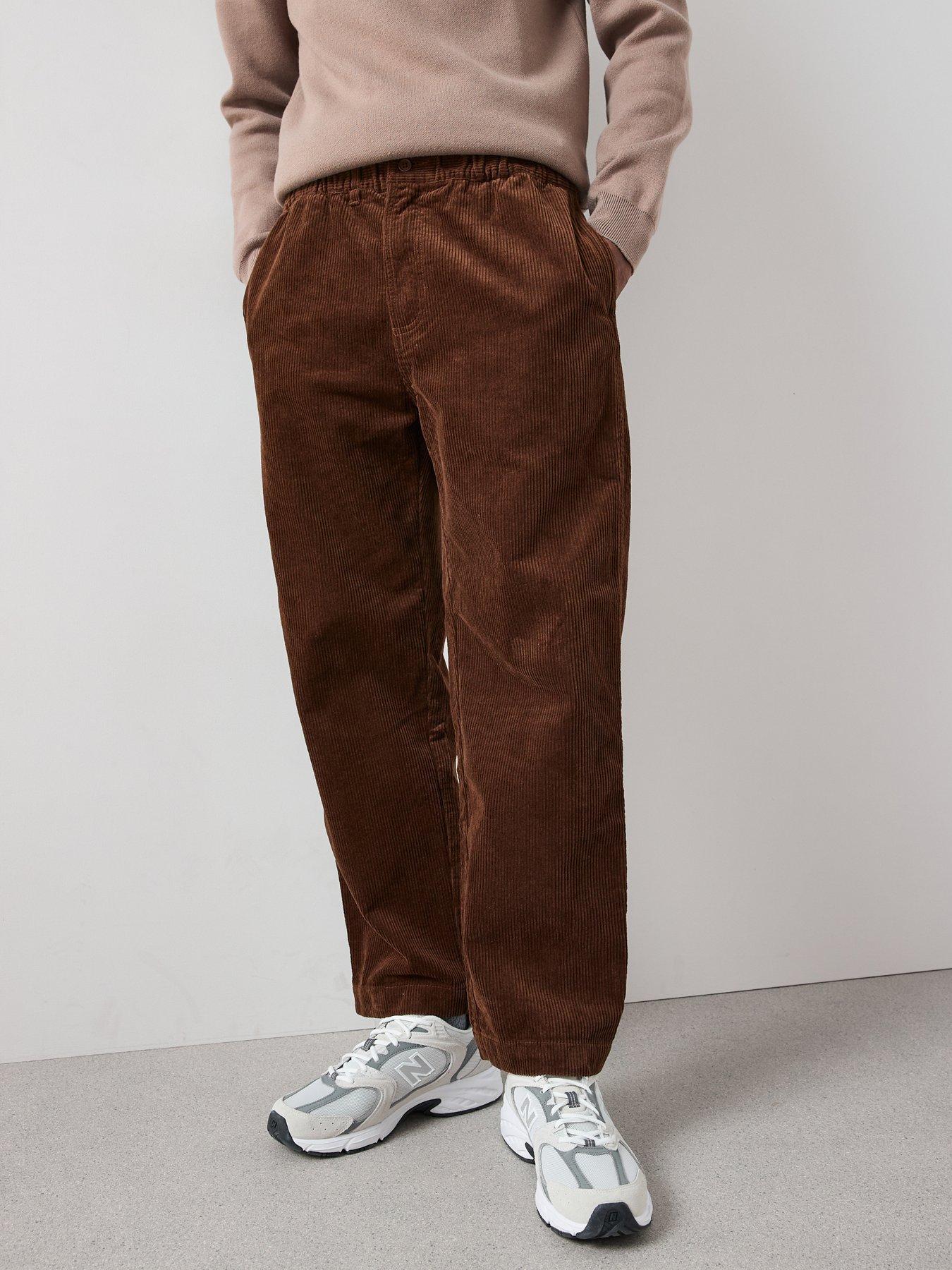 undefined Cord Trouser - Brown