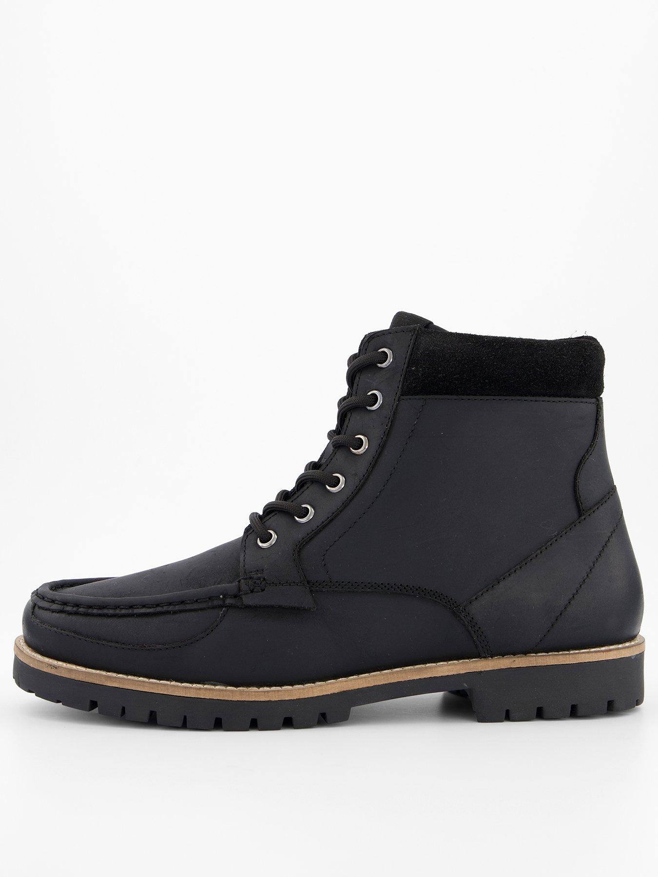 The Very Collection Hiker Boots - Black