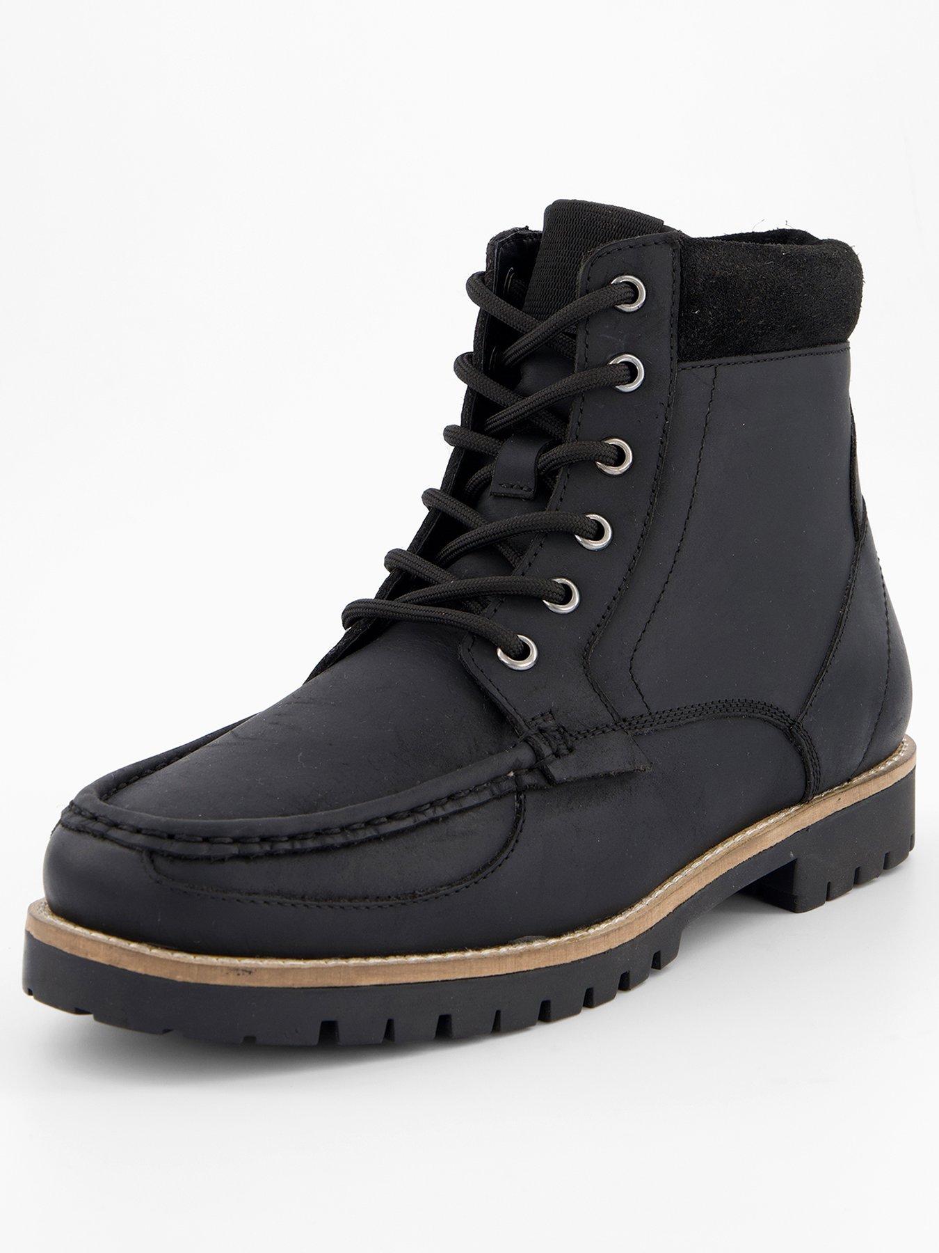 Image 2 of 7 of The Very Collection Hiker Boots - Black