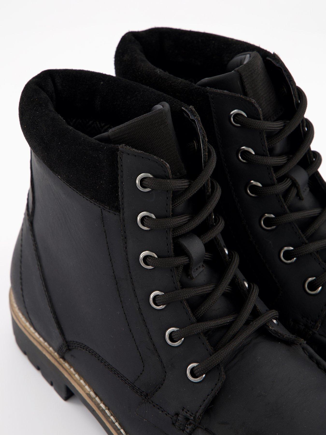 Image 5 of 7 of The Very Collection Hiker Boots - Black