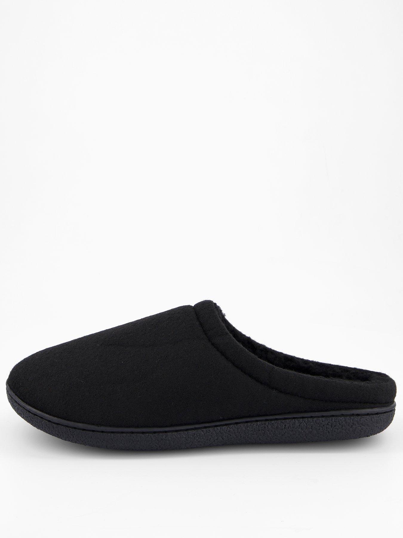 The Very Collection Mule Slipper - Black
