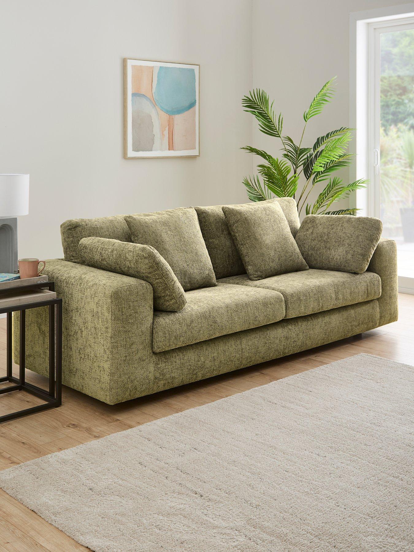 The Very Collection Avena 4 Seater Fabric Sofa