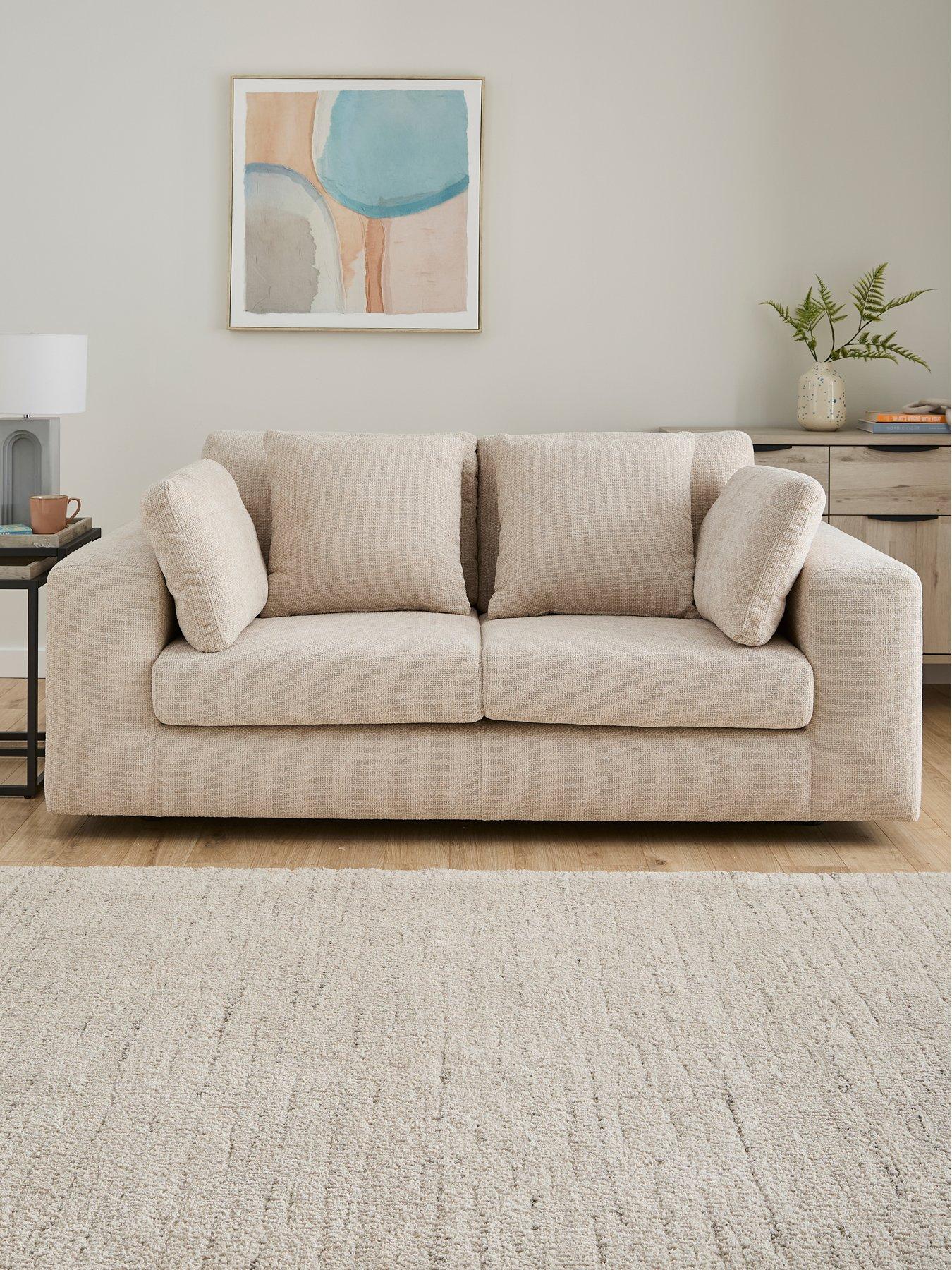 undefined Avena 3 Seater Fabric Sofa