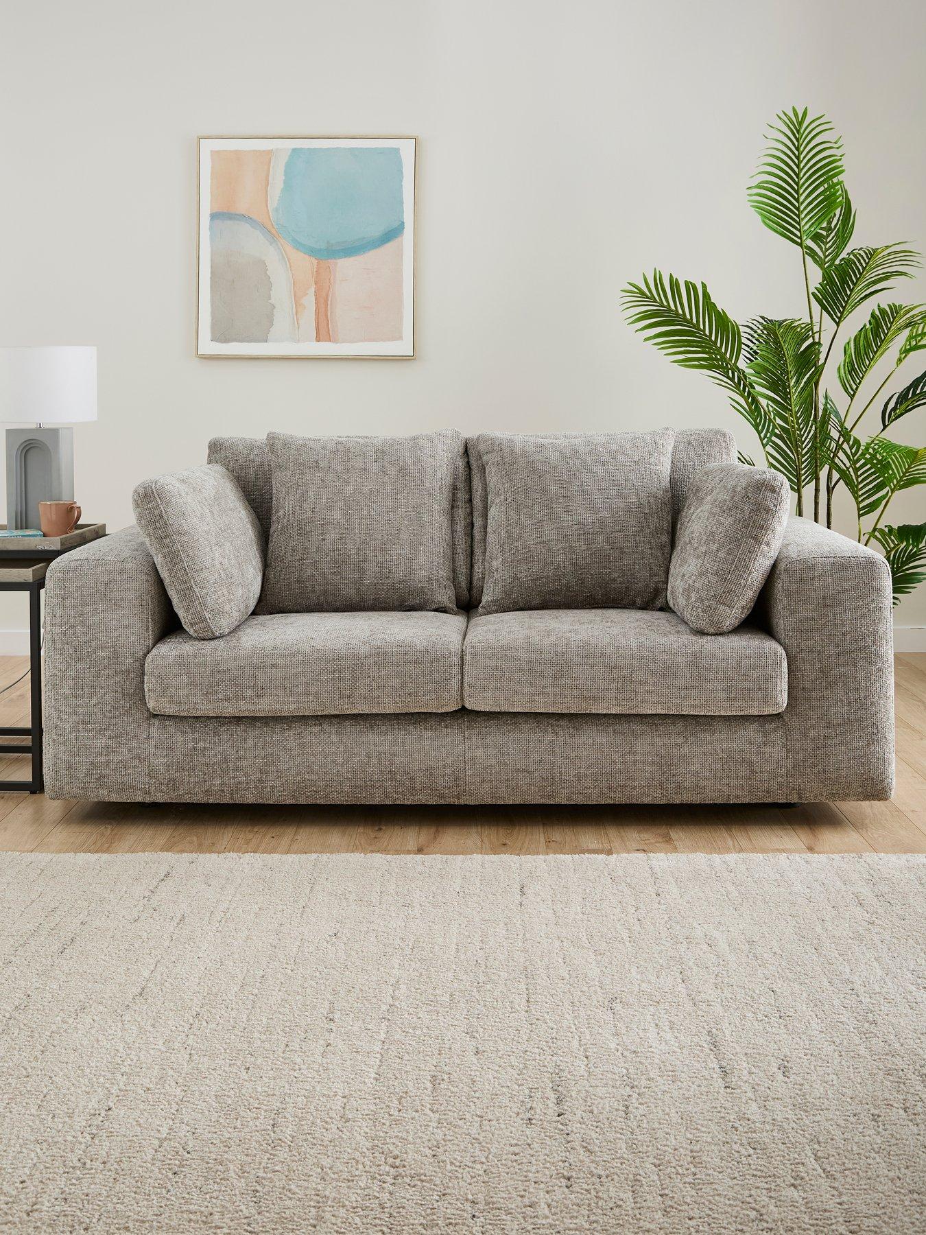undefined Avena 3 Seater Fabric Sofa