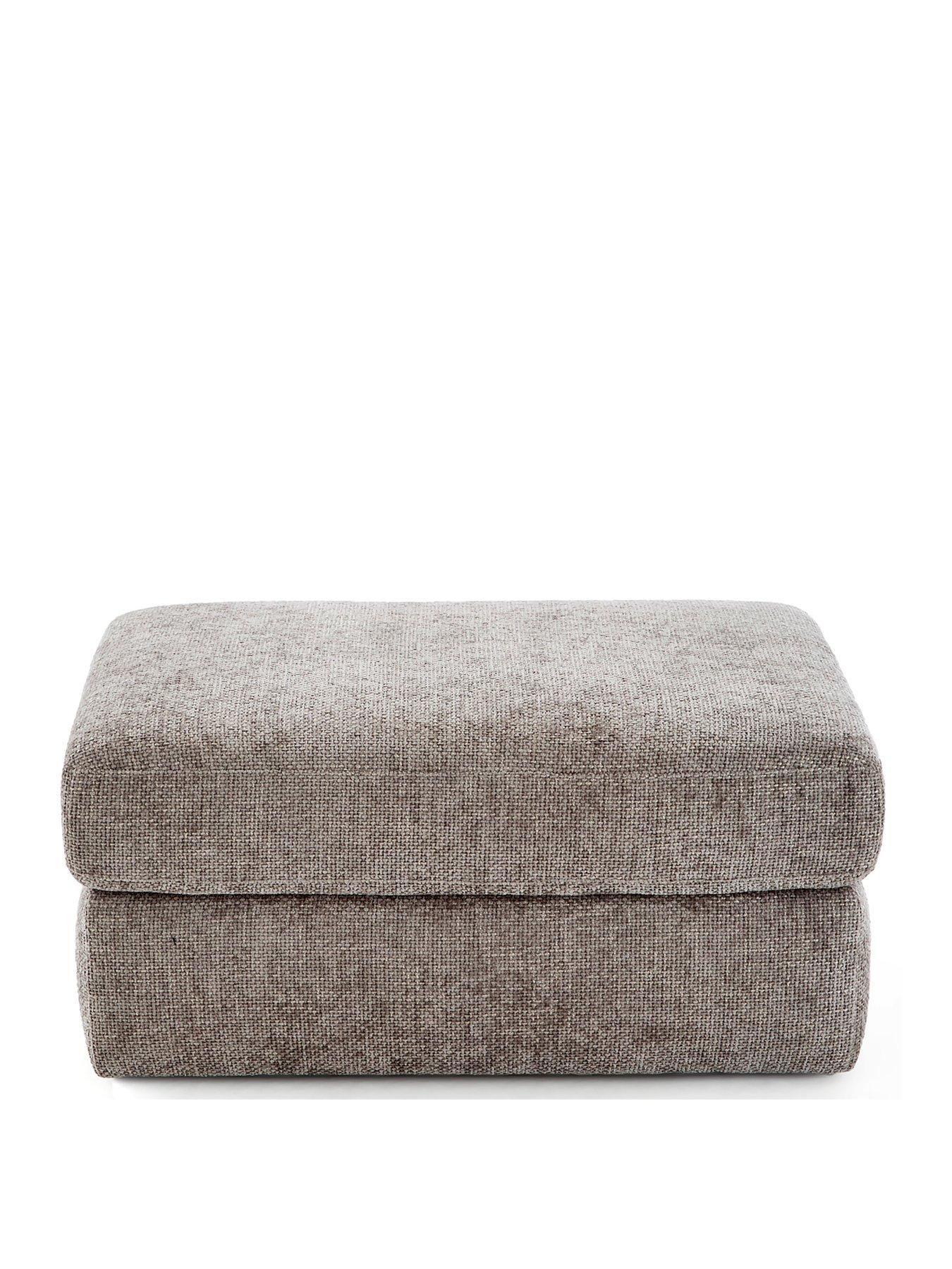 Image 2 of 5 of The Very Collection Avena Fabric Footstool