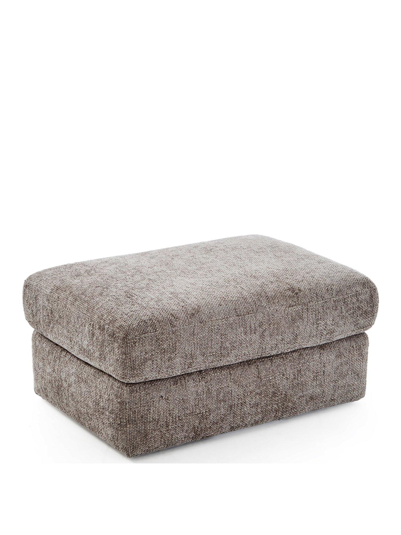 Image 3 of 5 of The Very Collection Avena Fabric Footstool