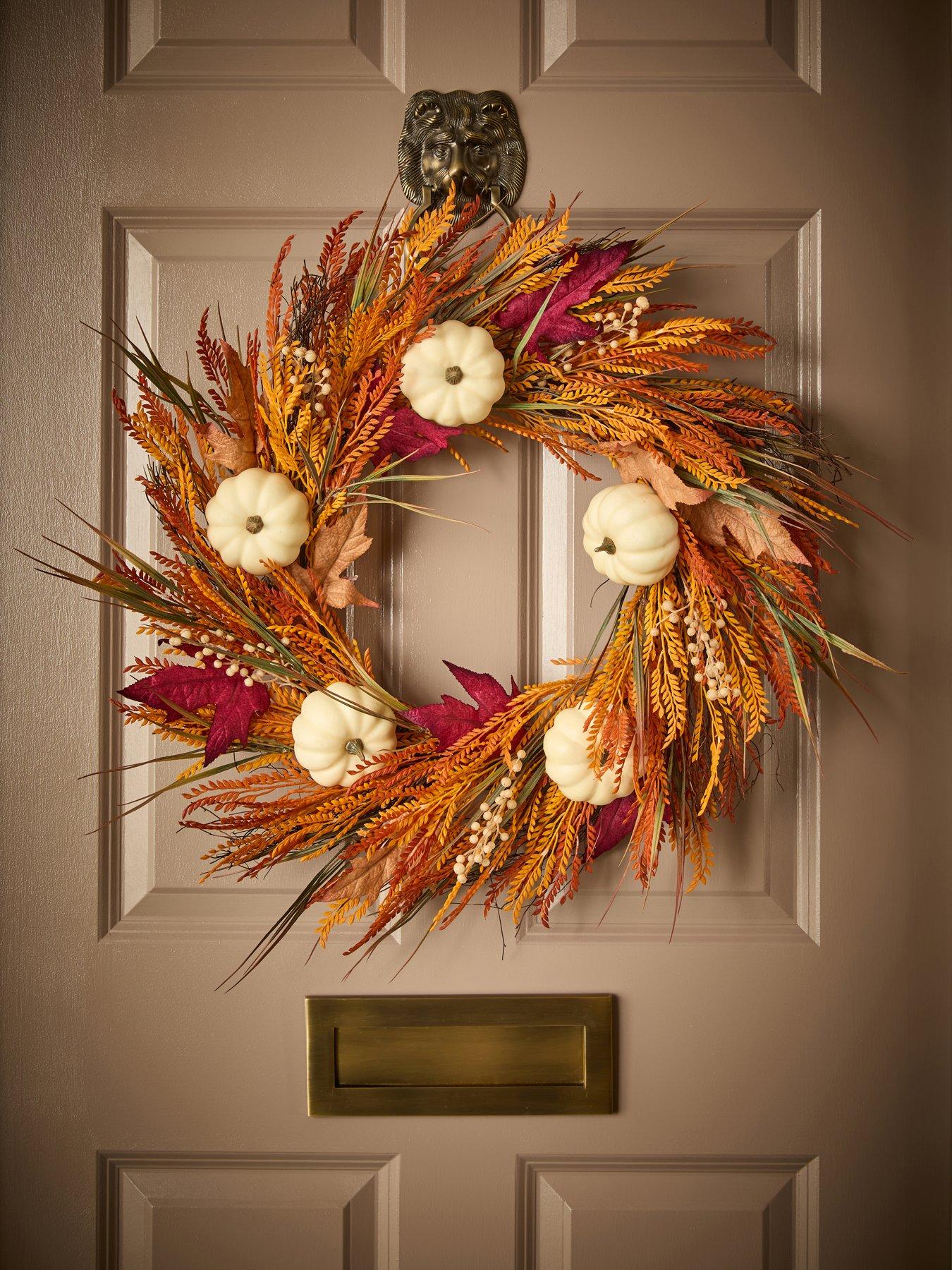 undefined Autumn Wreath with Grasses