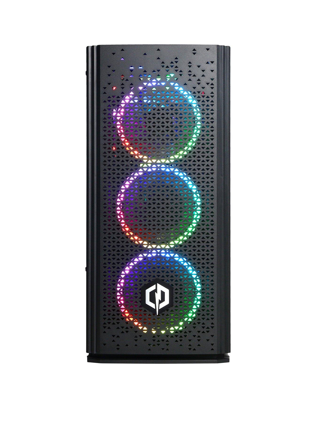 Image 2 of 6 of CyberPower PC Blaze - AMD Ryzen 5 5600G - 8GB - 500GB - Black