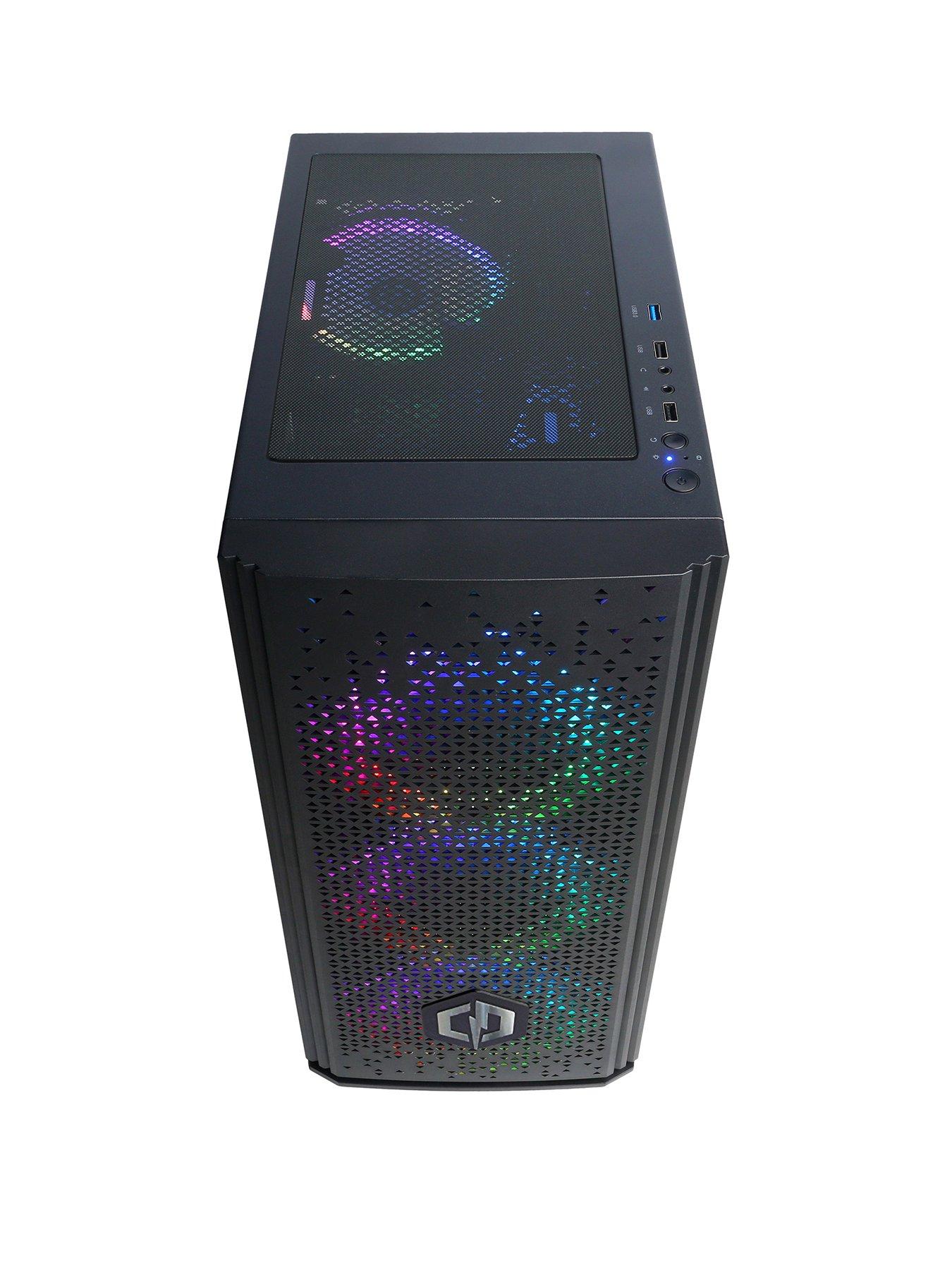 Image 3 of 6 of CyberPower PC Blaze - AMD Ryzen 5 5600G - 8GB - 500GB - Black