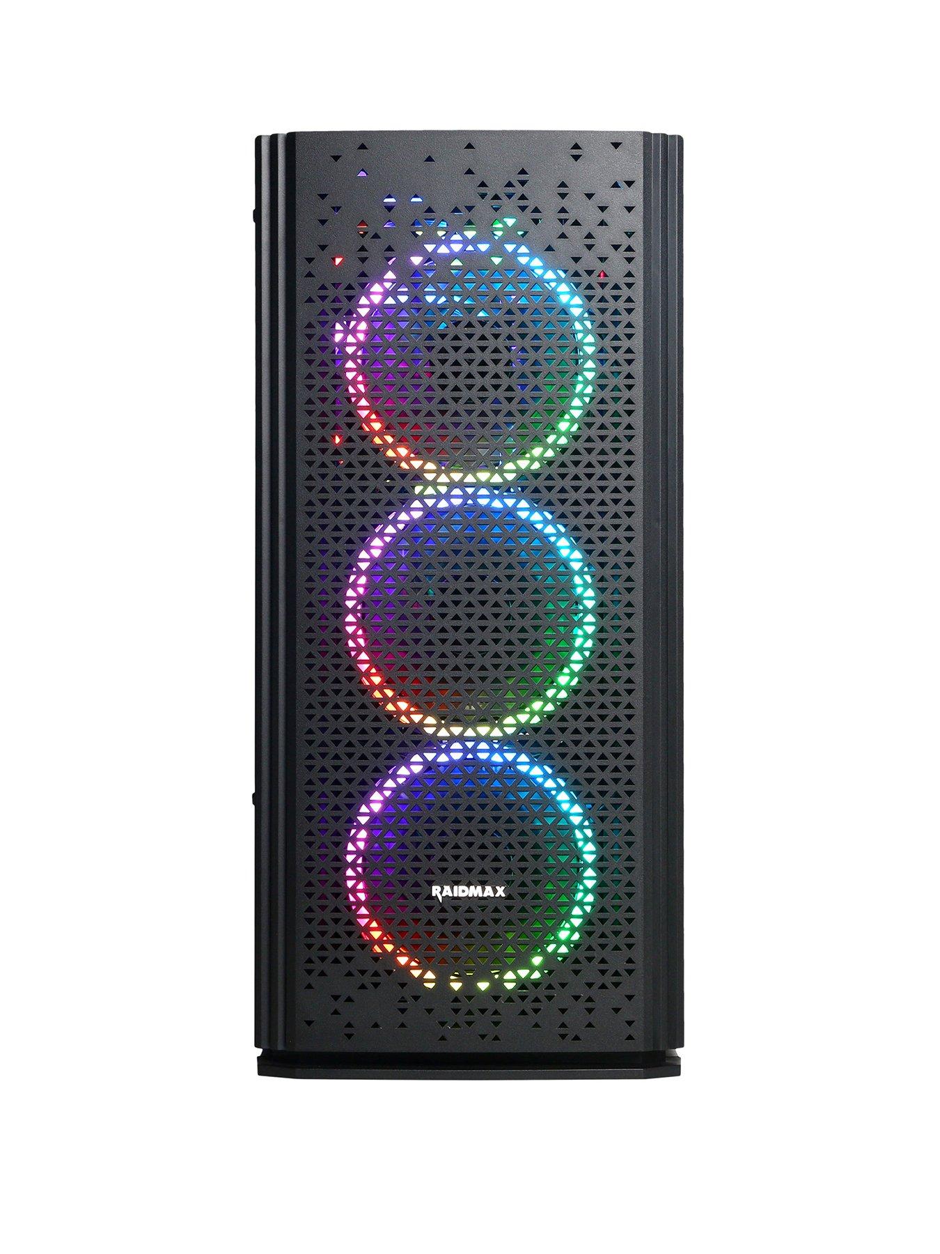 Image 3 of 7 of CyberPower PC Blaze Bundle - GeForce RTX 4060 - Intel Core i5 - 16GB - 1TB - Black