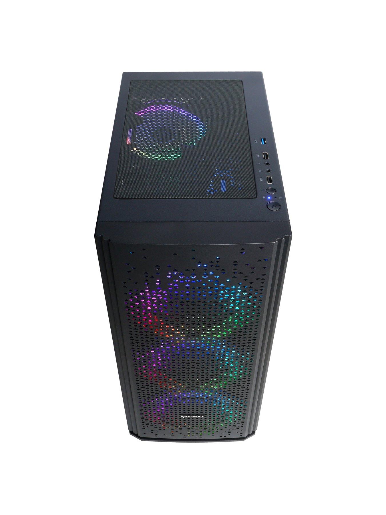 Image 4 of 7 of CyberPower PC Blaze Bundle - GeForce RTX 4060 - Intel Core i5 - 16GB - 1TB - Black