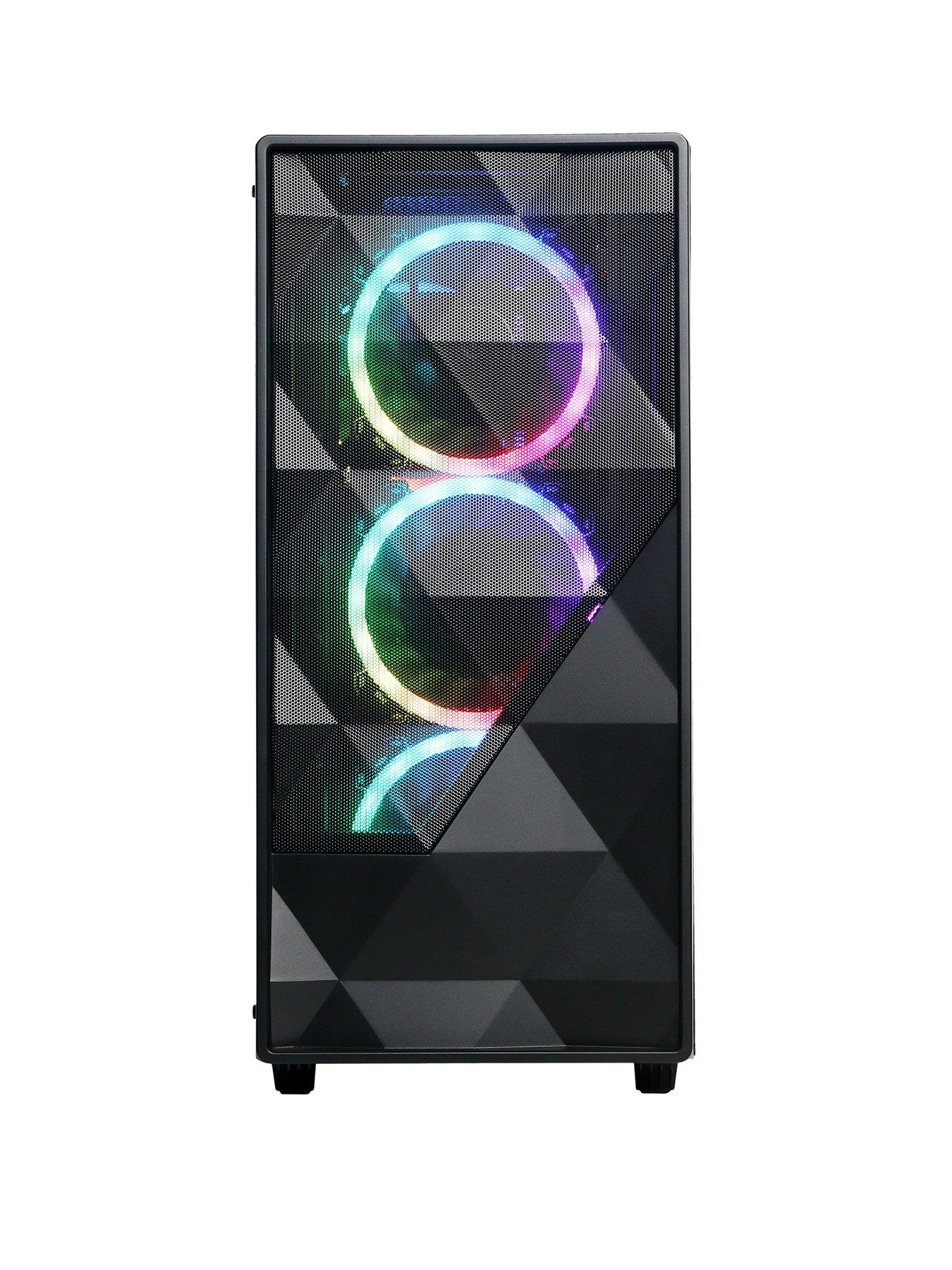 Image 2 of 6 of CyberPower PC Eurus - AMD Ryzen 5 8500G - 16GB - 1TB - Black