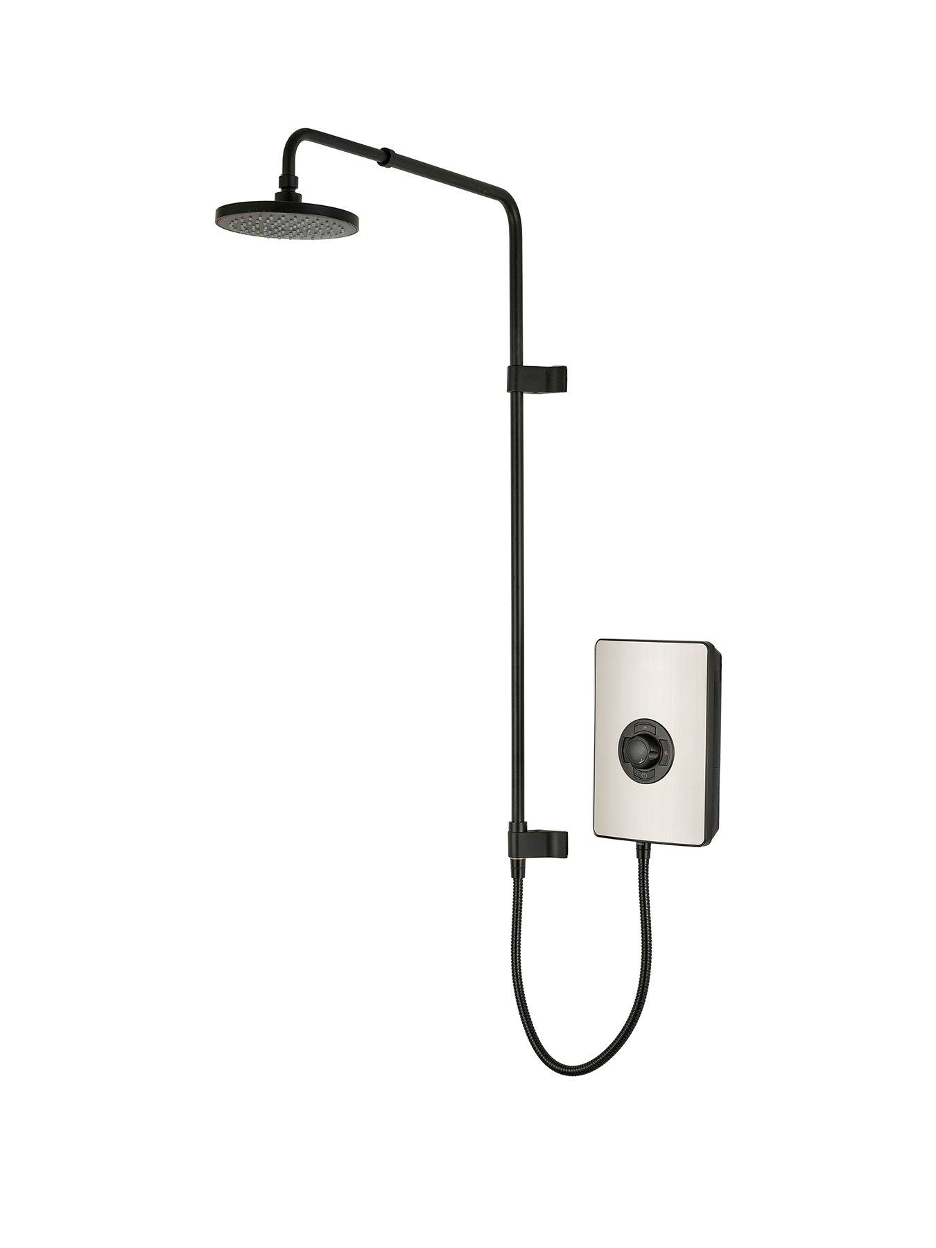 Product photograph of Triton New Collection Nickle Effect Uniq Reg 9 5kw from very.co.uk