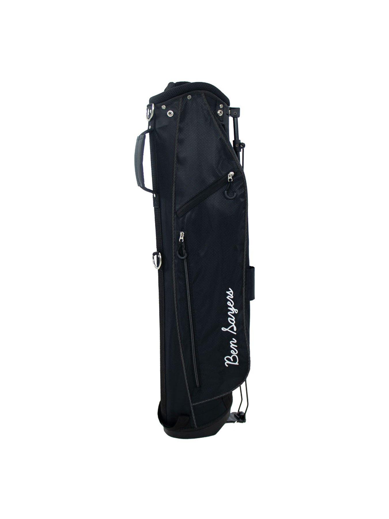 Image 4 of 7 of Ben Sayers LTE Pencil Golf Stand Bag - Black/Grey