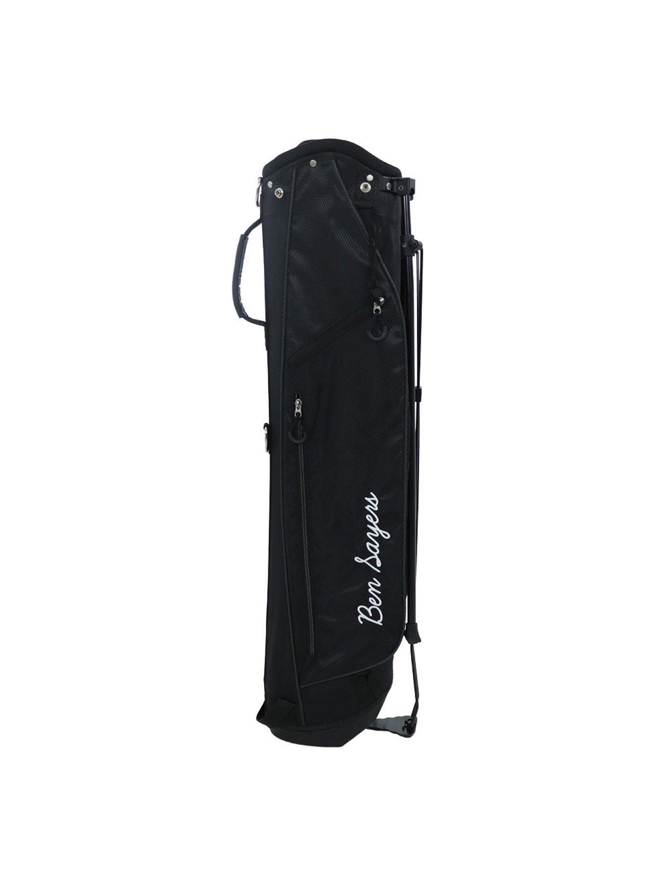 Image 6 of 7 of Ben Sayers LTE Pencil Golf Stand Bag - Black/Grey