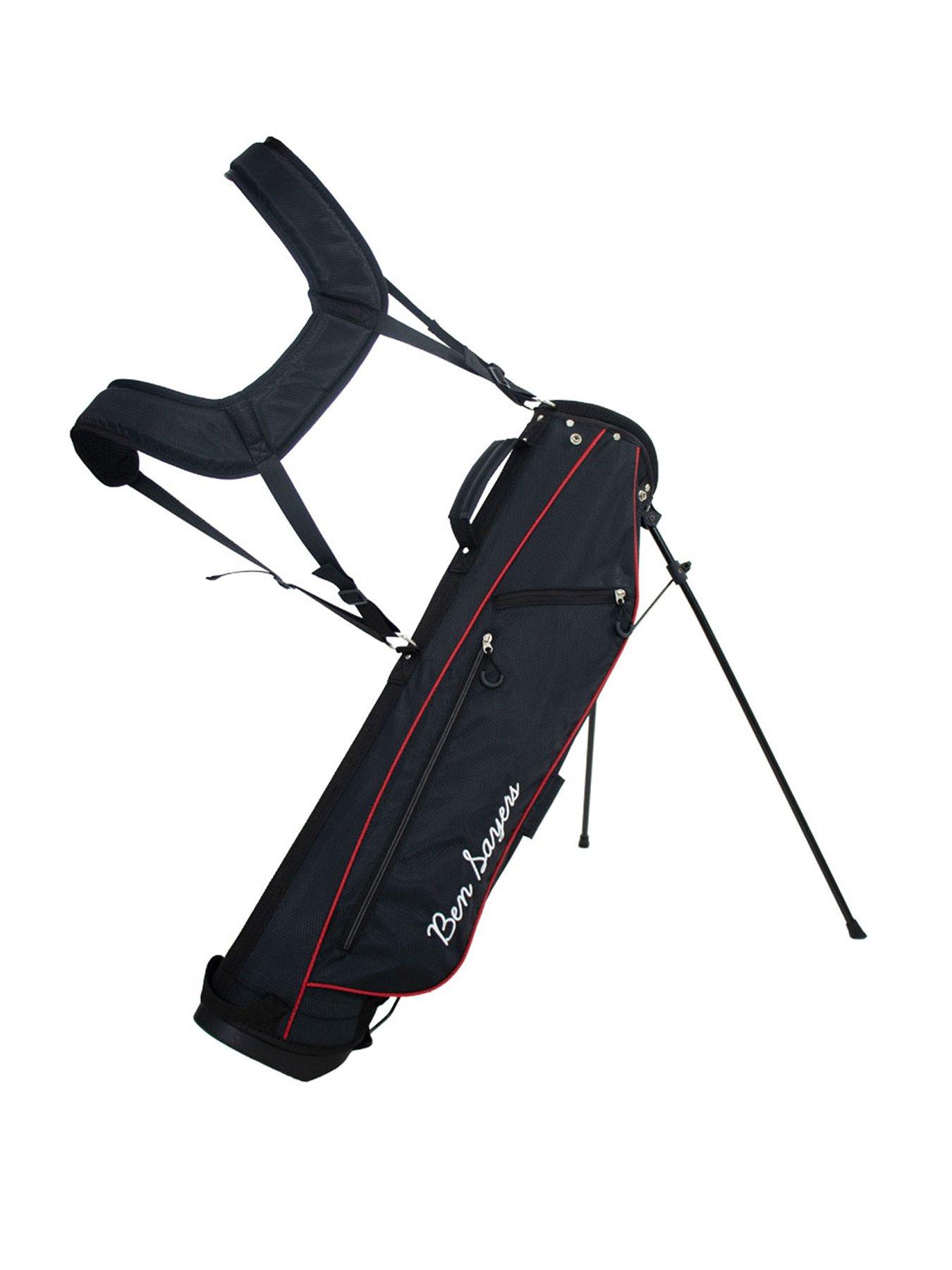 undefined LTE Pencil Golf Stand Bag - Black/Red
