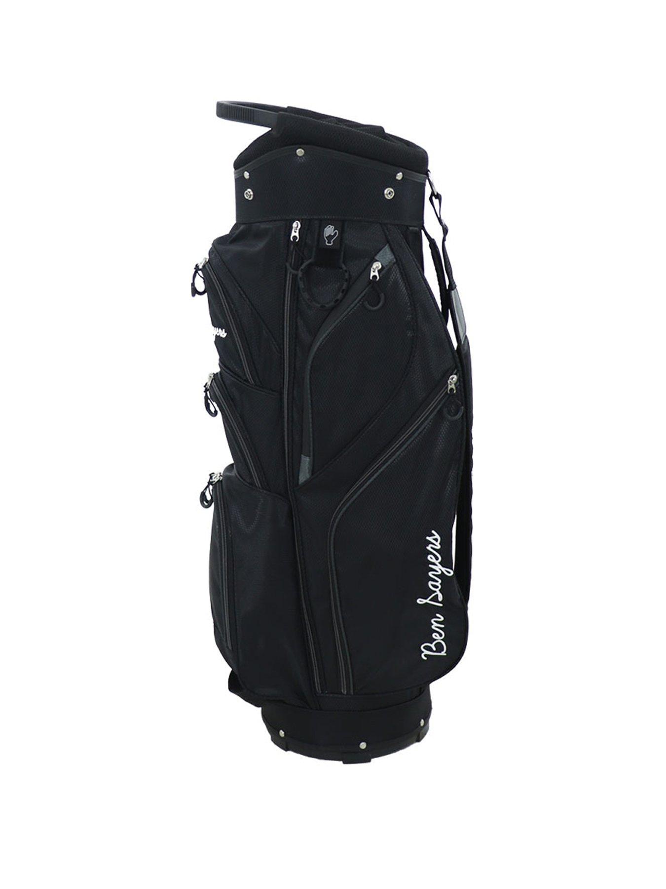 undefined DLX Golf Cart Bag - Black/Grey