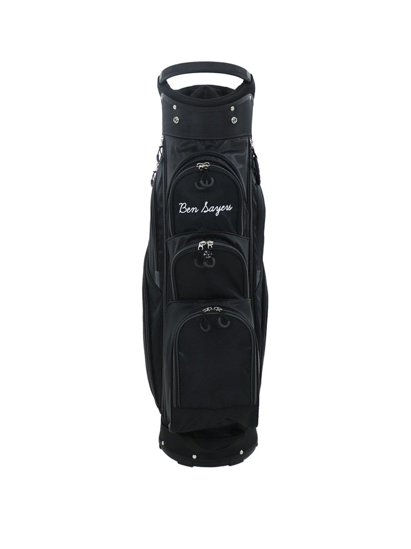 Image 2 of 7 of Ben Sayers DLX Golf Cart Bag - Black/Grey