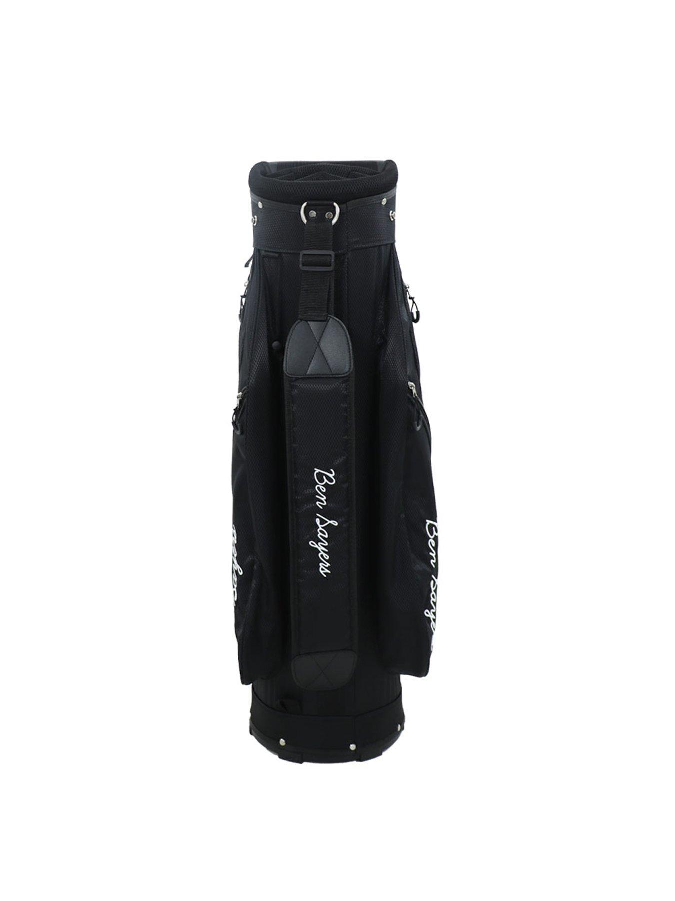 Image 3 of 7 of Ben Sayers DLX Golf Cart Bag - Black/Grey