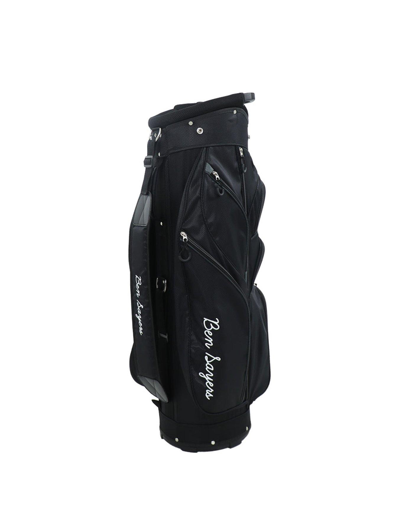 Image 4 of 7 of Ben Sayers DLX Golf Cart Bag - Black/Grey