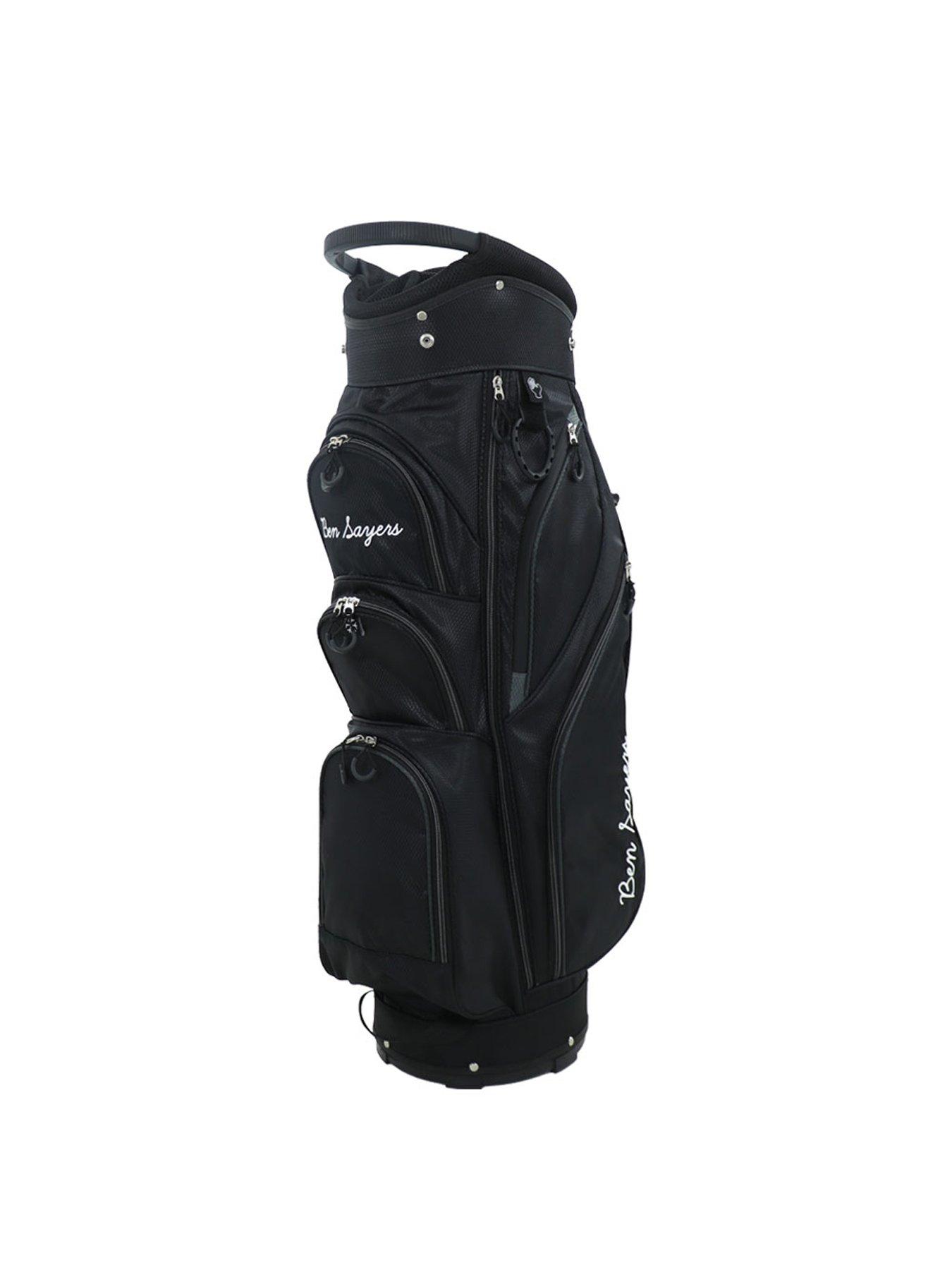 Image 5 of 7 of Ben Sayers DLX Golf Cart Bag - Black/Grey