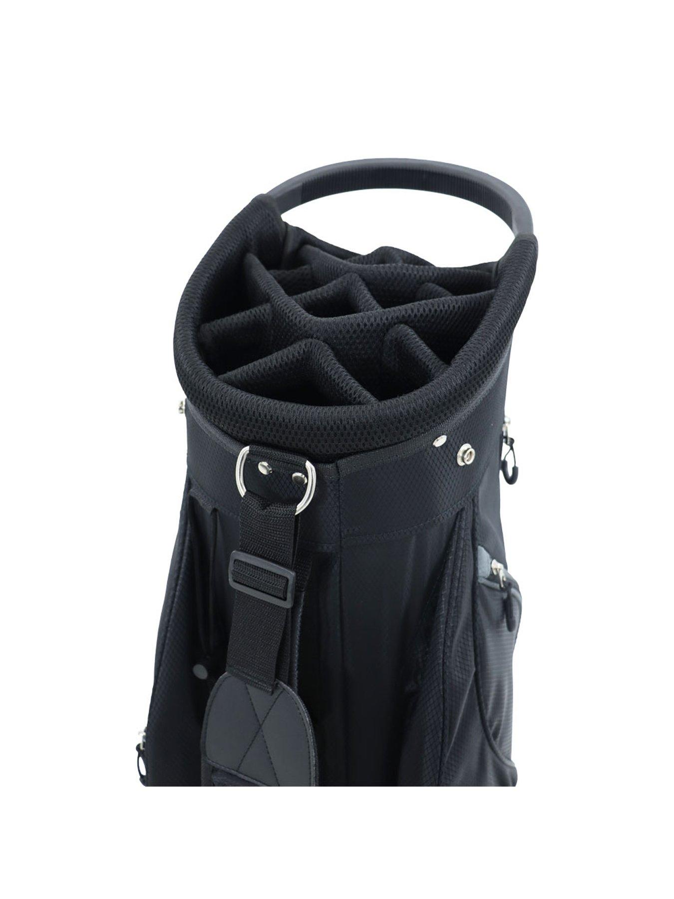 Image 6 of 7 of Ben Sayers DLX Golf Cart Bag - Black/Grey