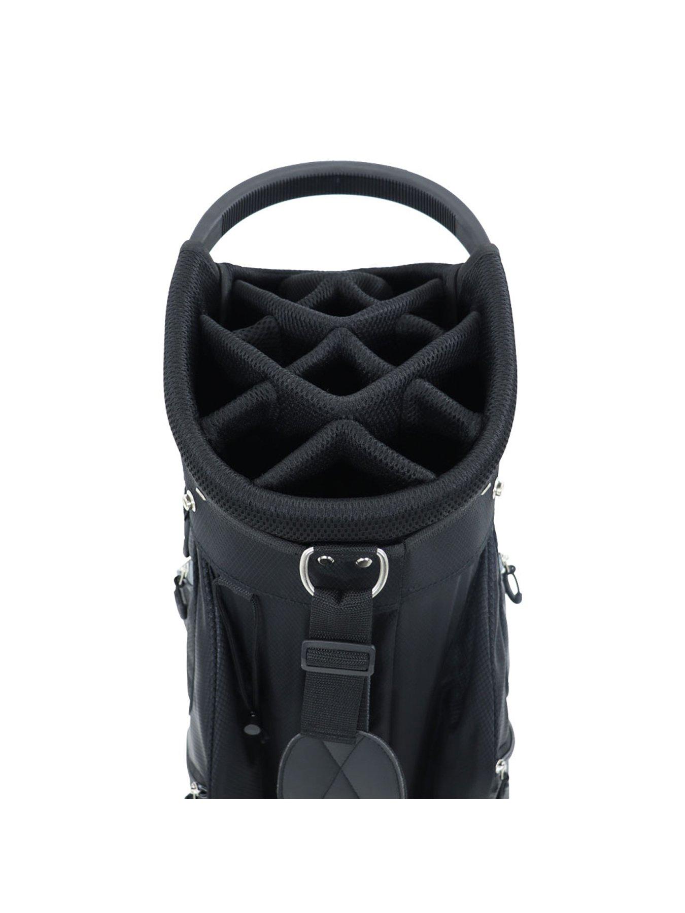 Image 7 of 7 of Ben Sayers DLX Golf Cart Bag - Black/Grey