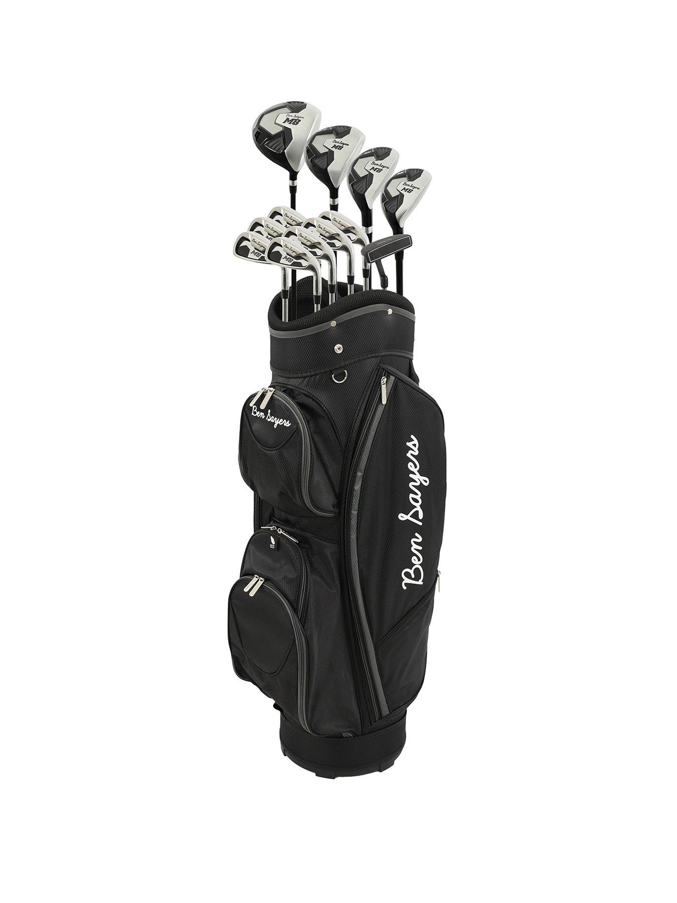 undefined M8 Package Set - Golf Cart Bag - Black/Grey - Graphite/Steel - Right Hand