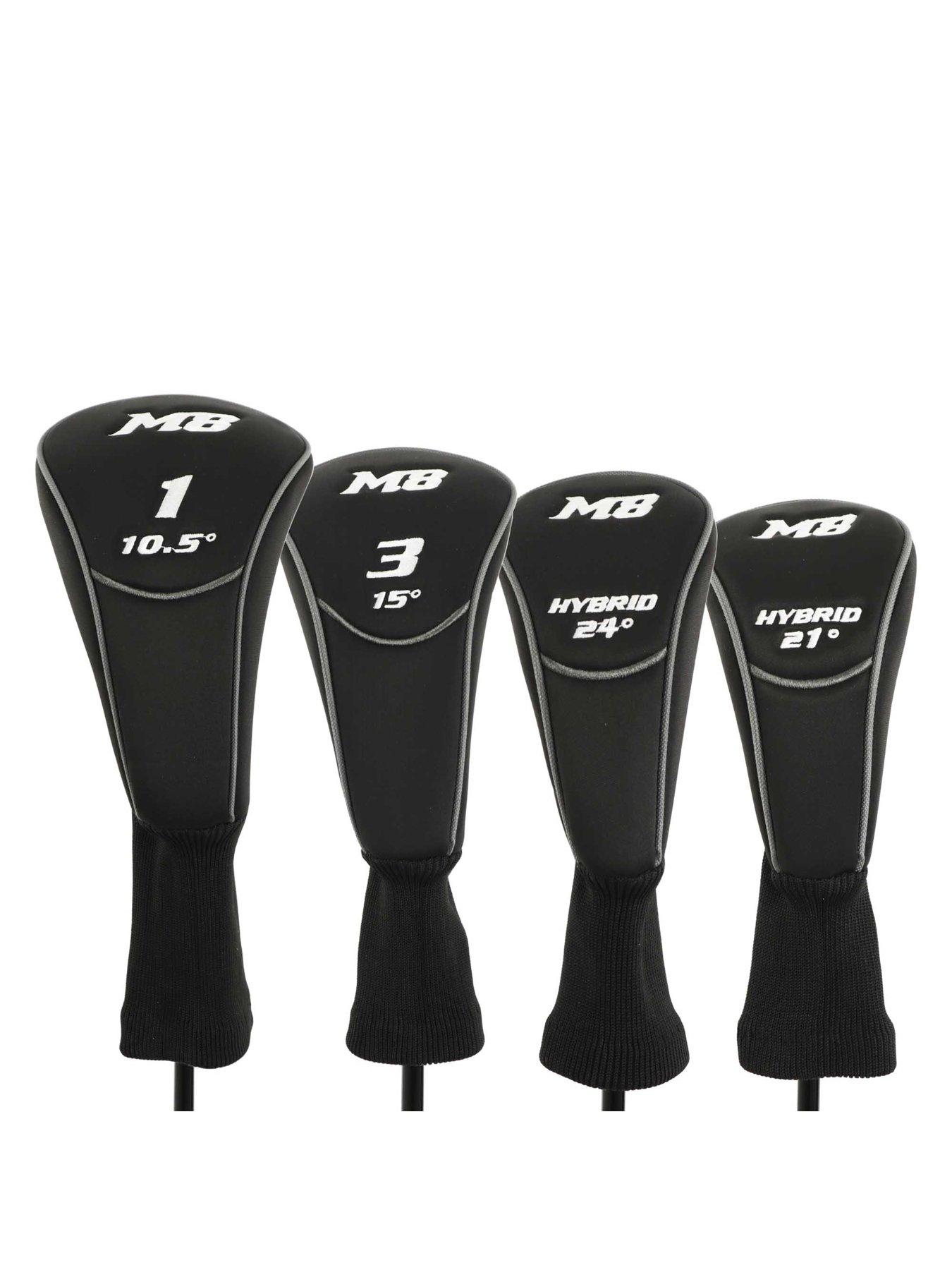 Image 7 of 7 of Ben Sayers M8 Package Set - Golf Cart Bag - Black/Grey - Graphite/Steel - Right Hand